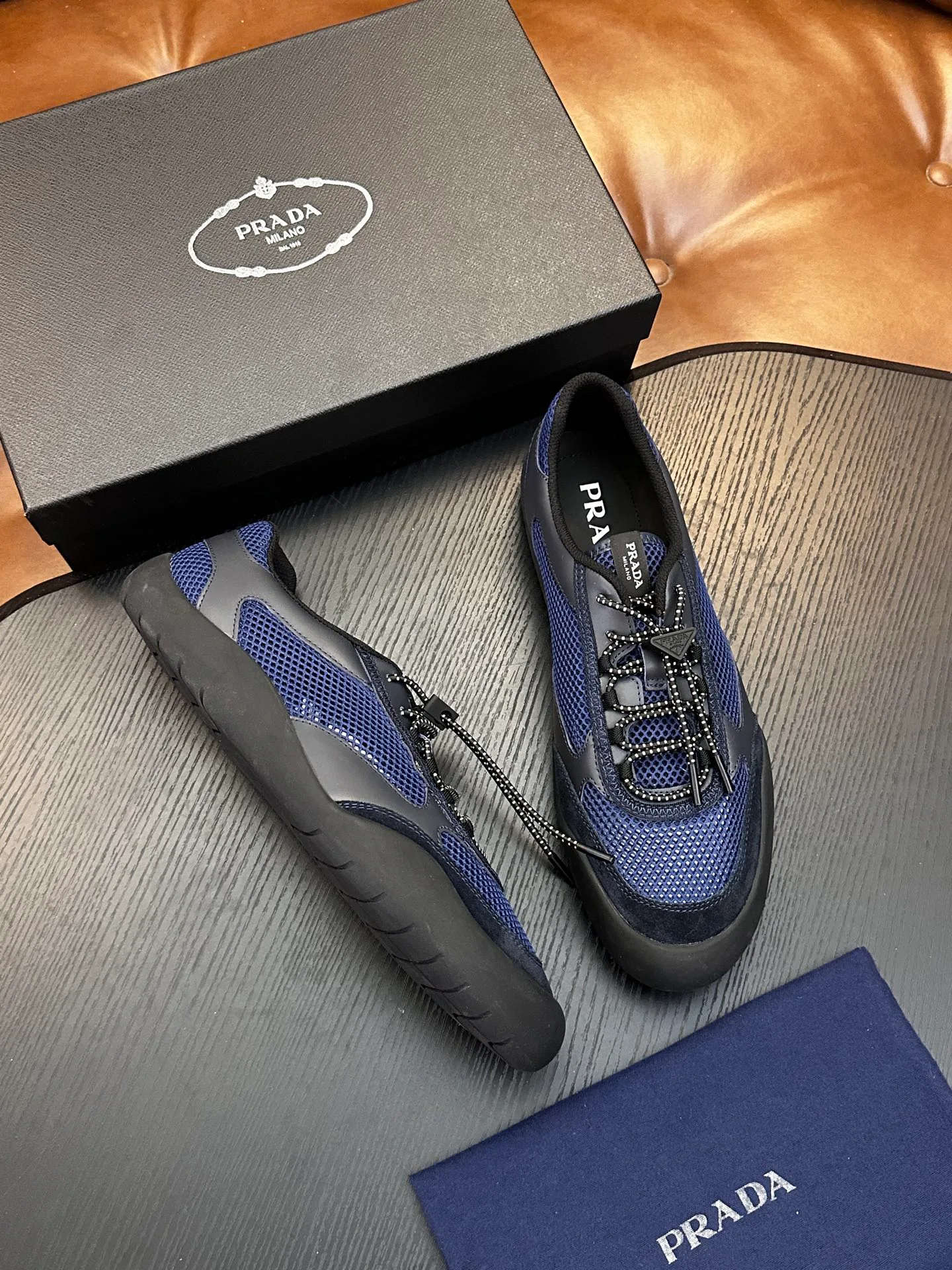 Кроссовки Мужские Prada 11858377