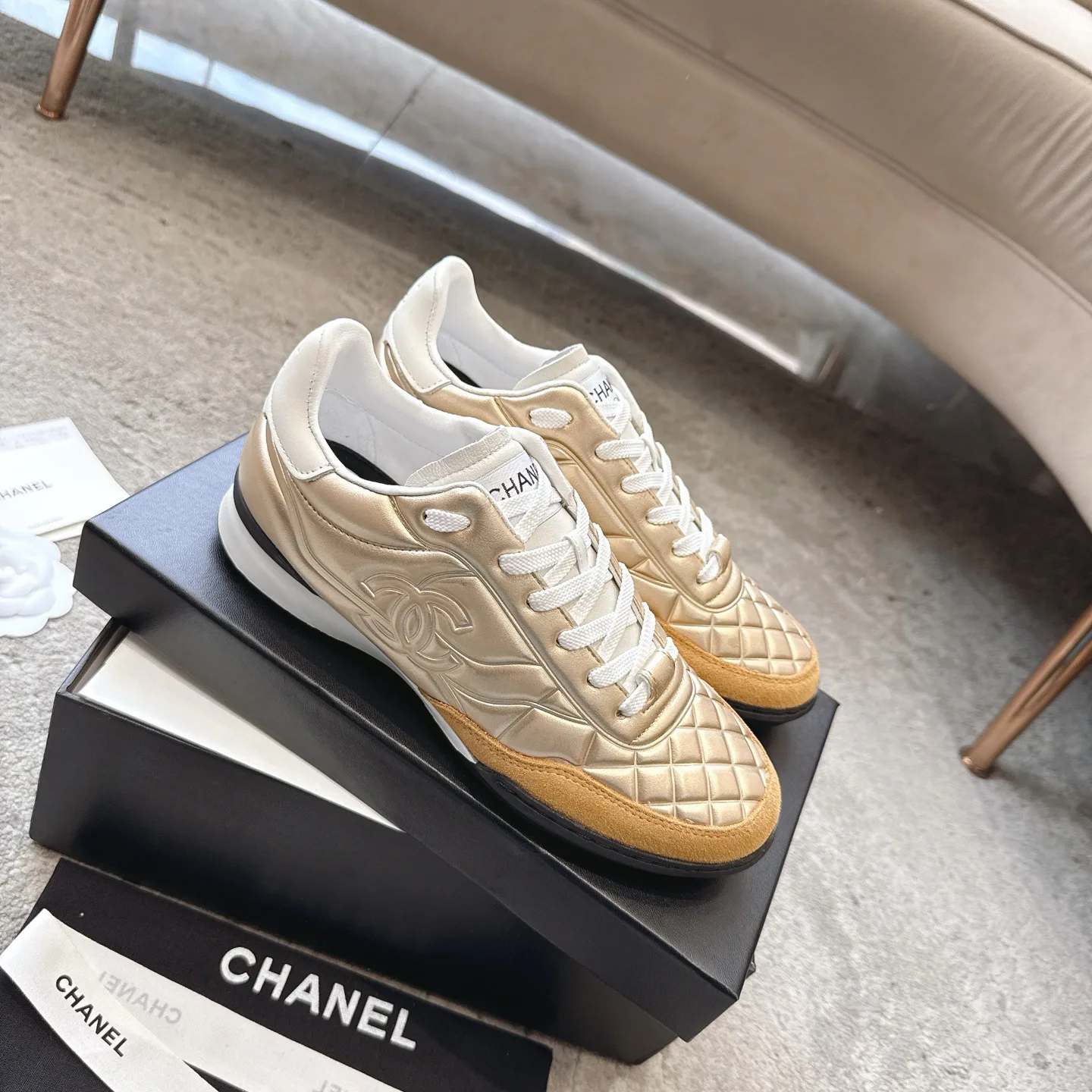 Кроссовки Женские Chanel 256037