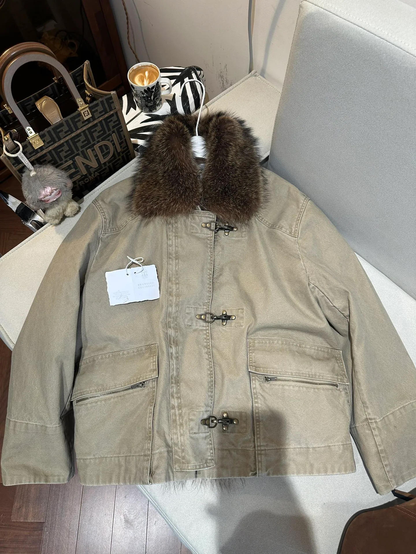 Куртки И Пуховики Женские Brunello Cucinelli 384606