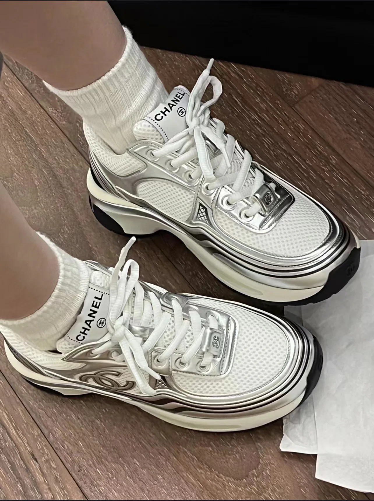 Кроссовки Женские Chanel 4351