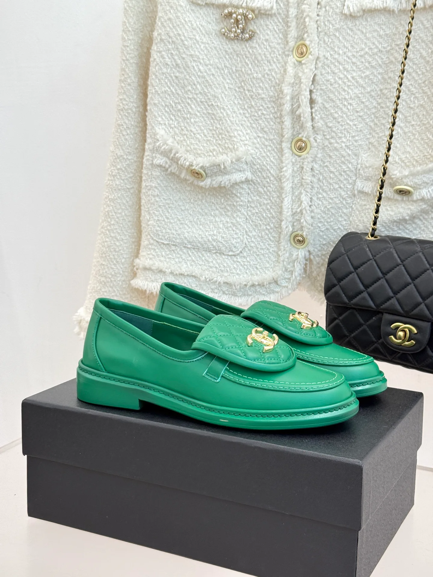 Лоферы И Мокасины Женские Chanel 17336071
