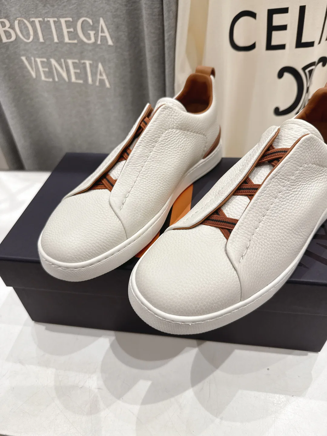 Кеды Мужские Zegna 1293785