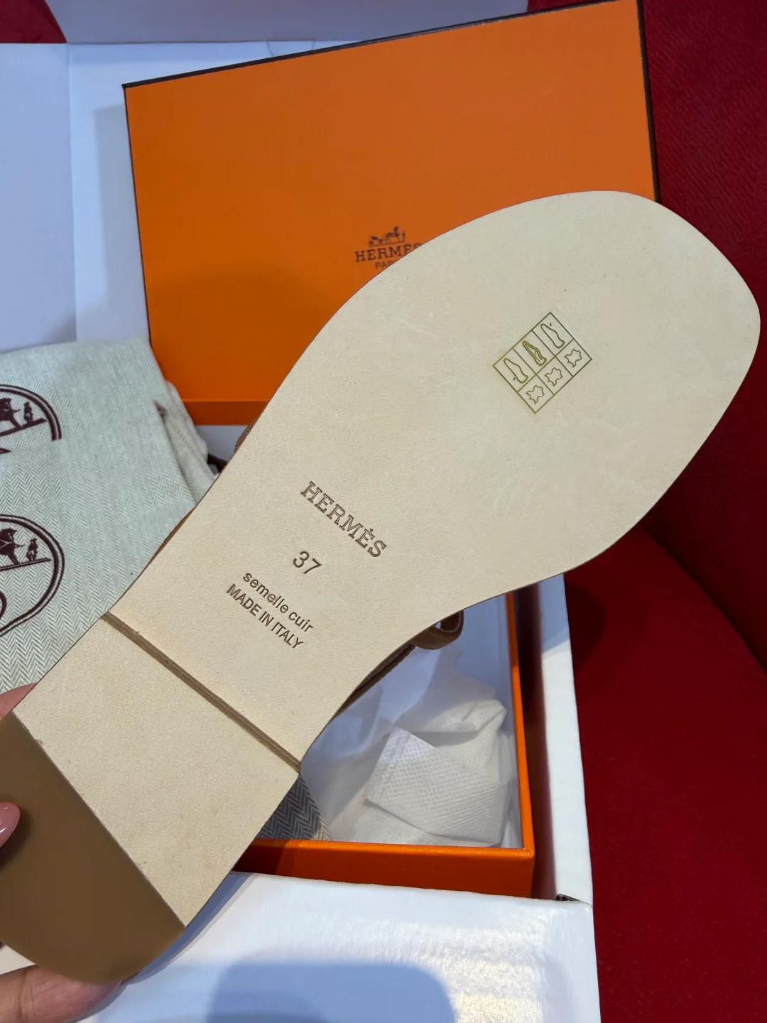 Шлепанцы Женские Hermes 11922566