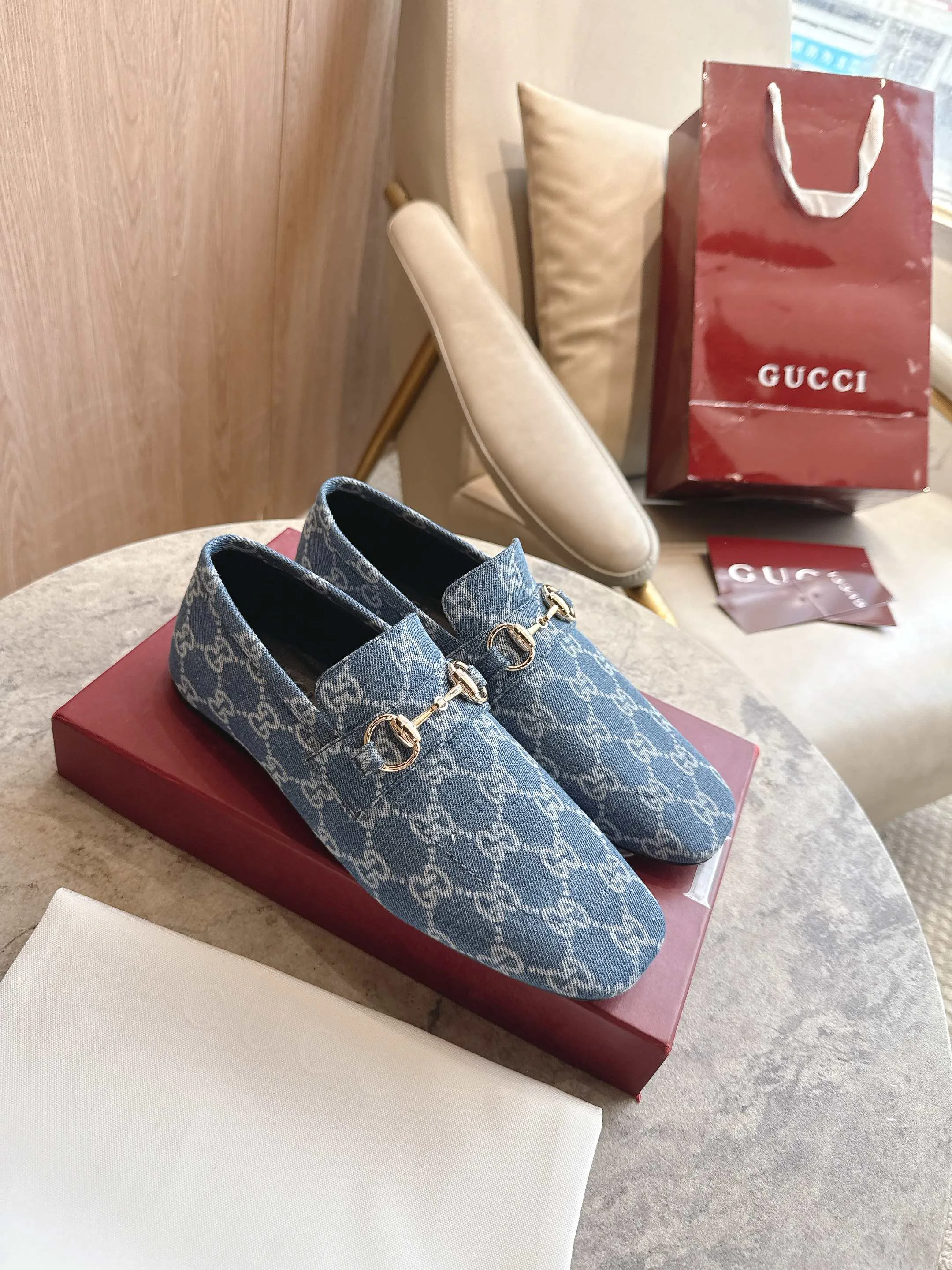 Лоферы И Мокасины Женские Gucci 12702521
