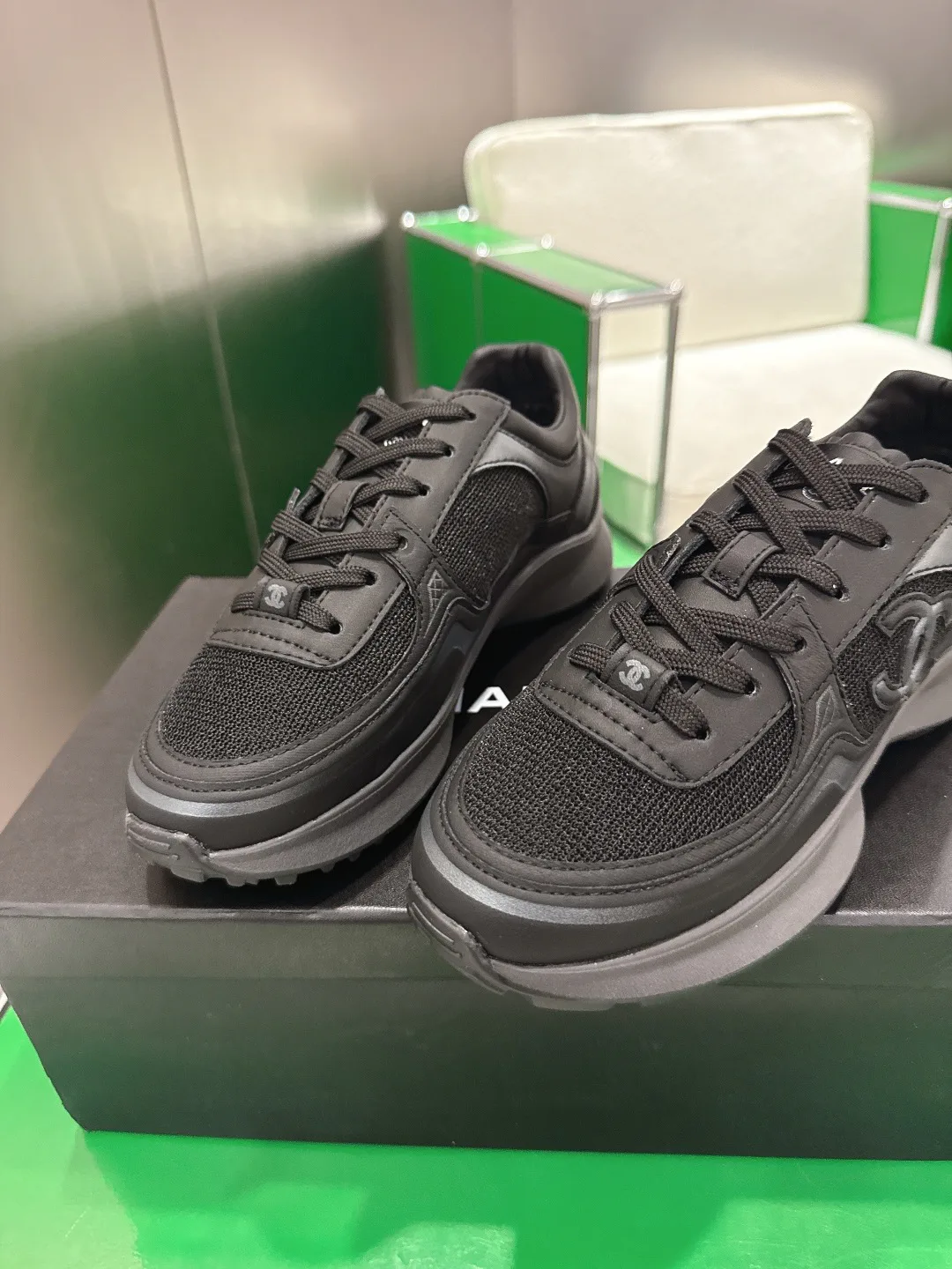 Кроссовки Женские Chanel 524254