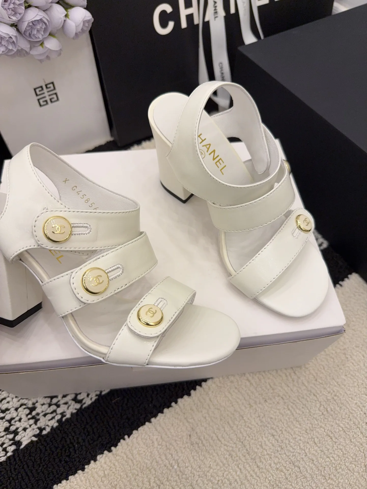 Босоножки Женские Chanel 403283