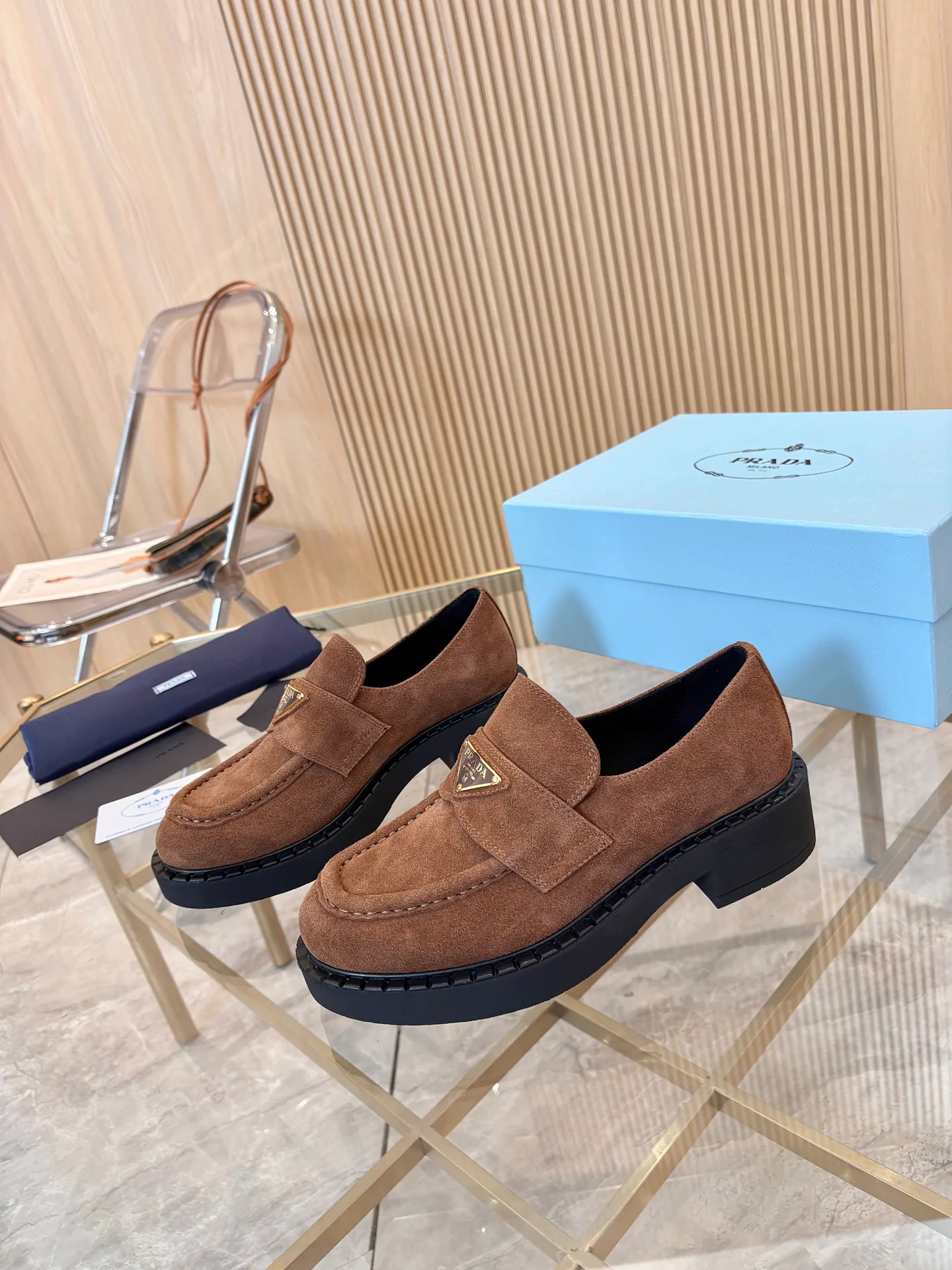 Лоферы И Мокасины Женские Prada 17524787