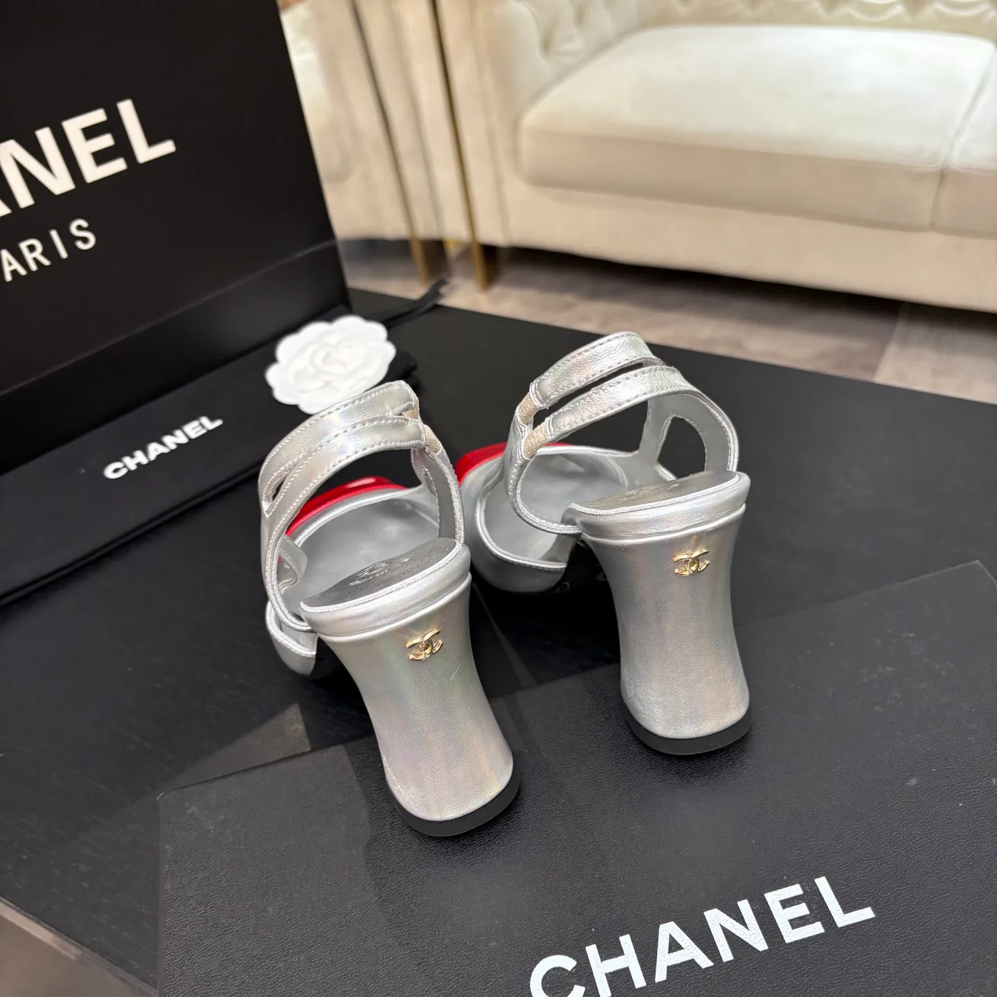 Босоножки Женские Chanel 19633741