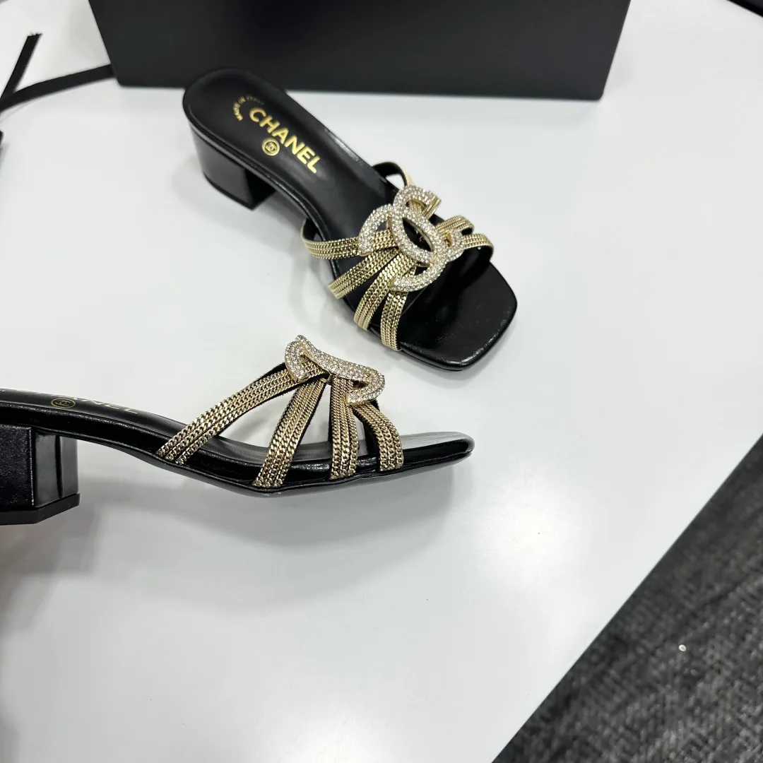 Босоножки Женские Chanel 9651902
