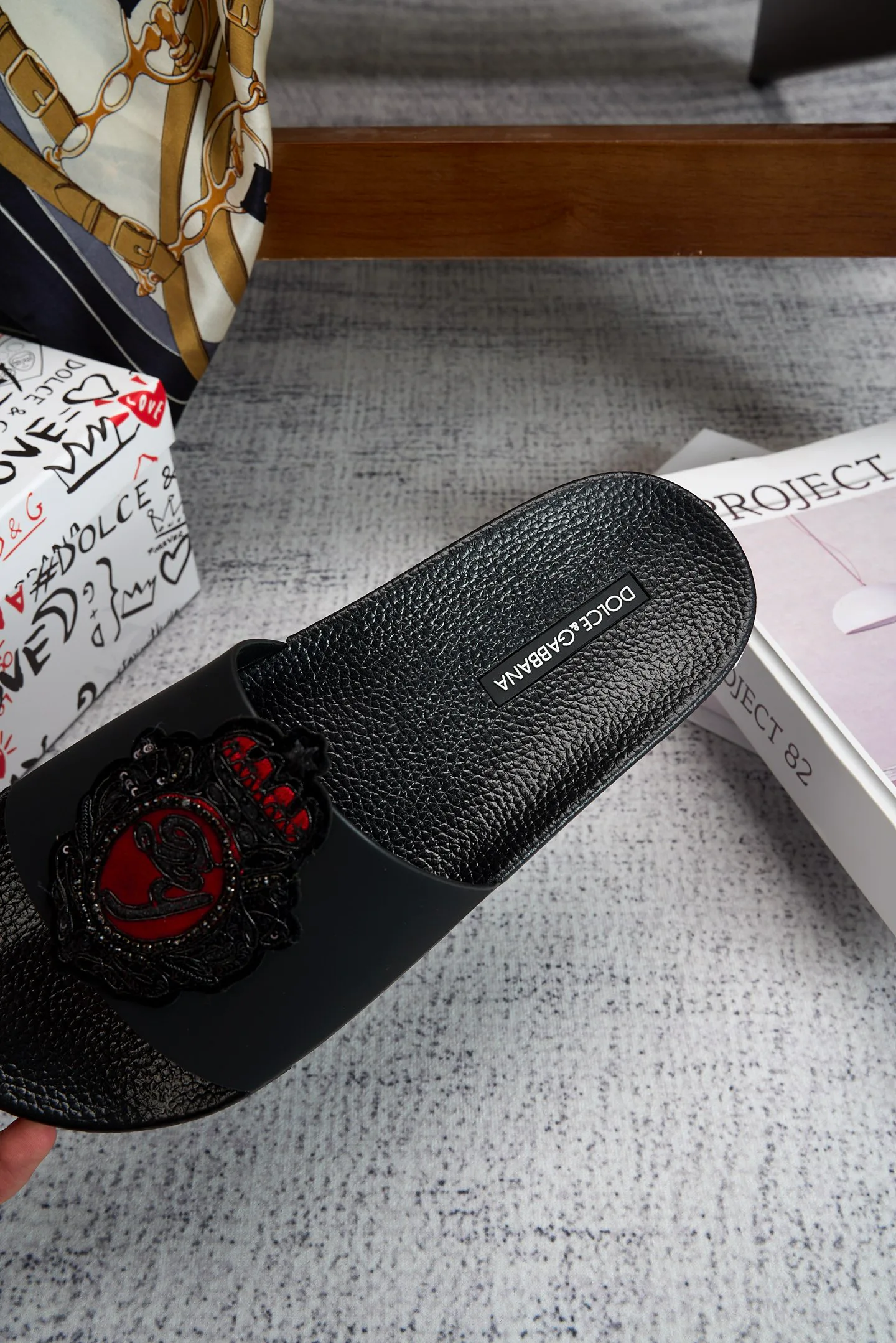 Шлепанцы Женские Dolce & Gabbana 283922