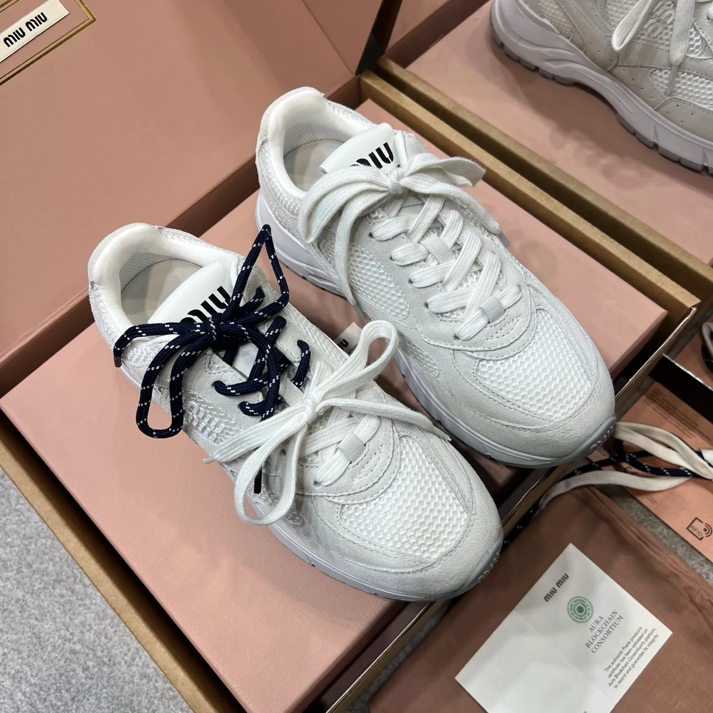 Кроссовки Женские Miu Miu 257953