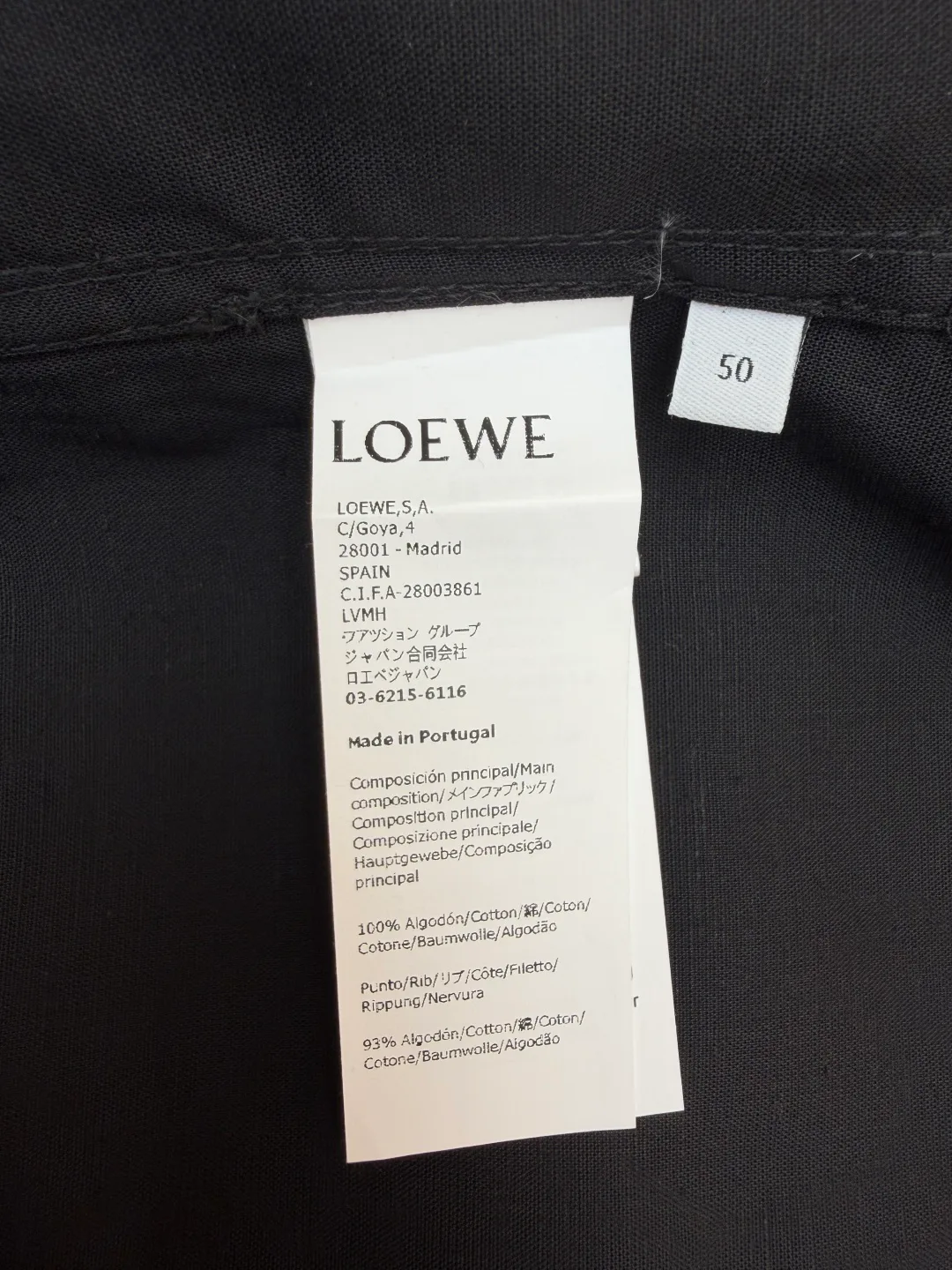 Рубашки Мужские Loewe 11430117