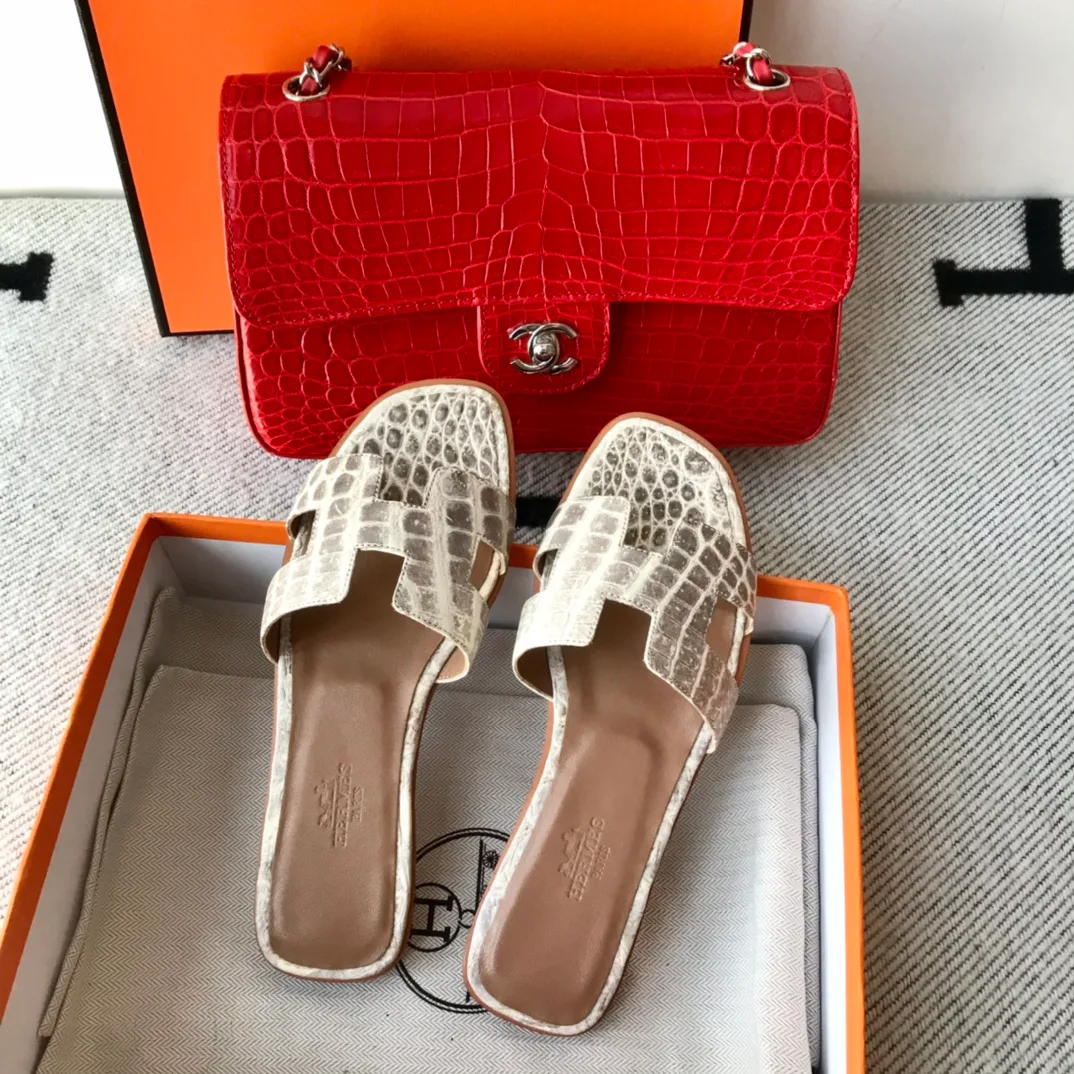 Шлепанцы Женские Hermes 3967478