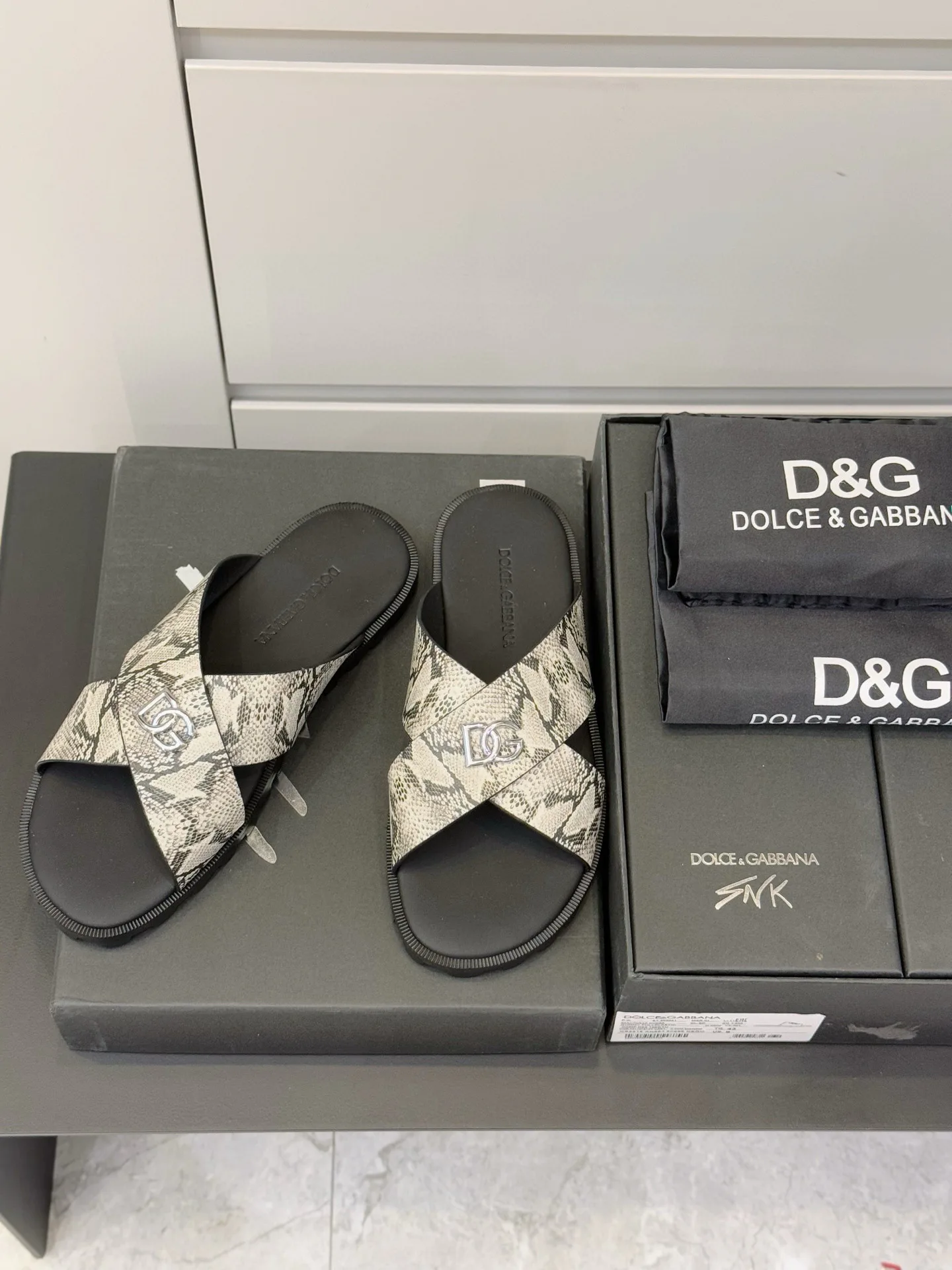Шлепанцы Мужские Dolce & Gabbana 11483771