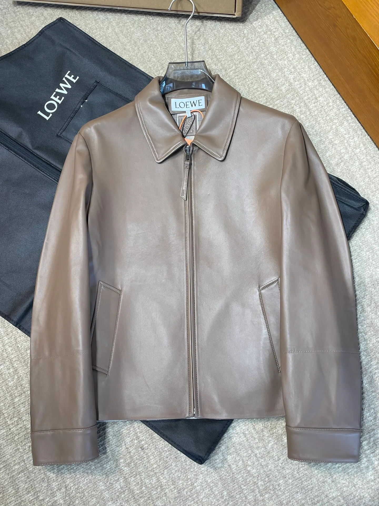 Кожаные Куртки И Дублёнки Мужские Loewe 18235921