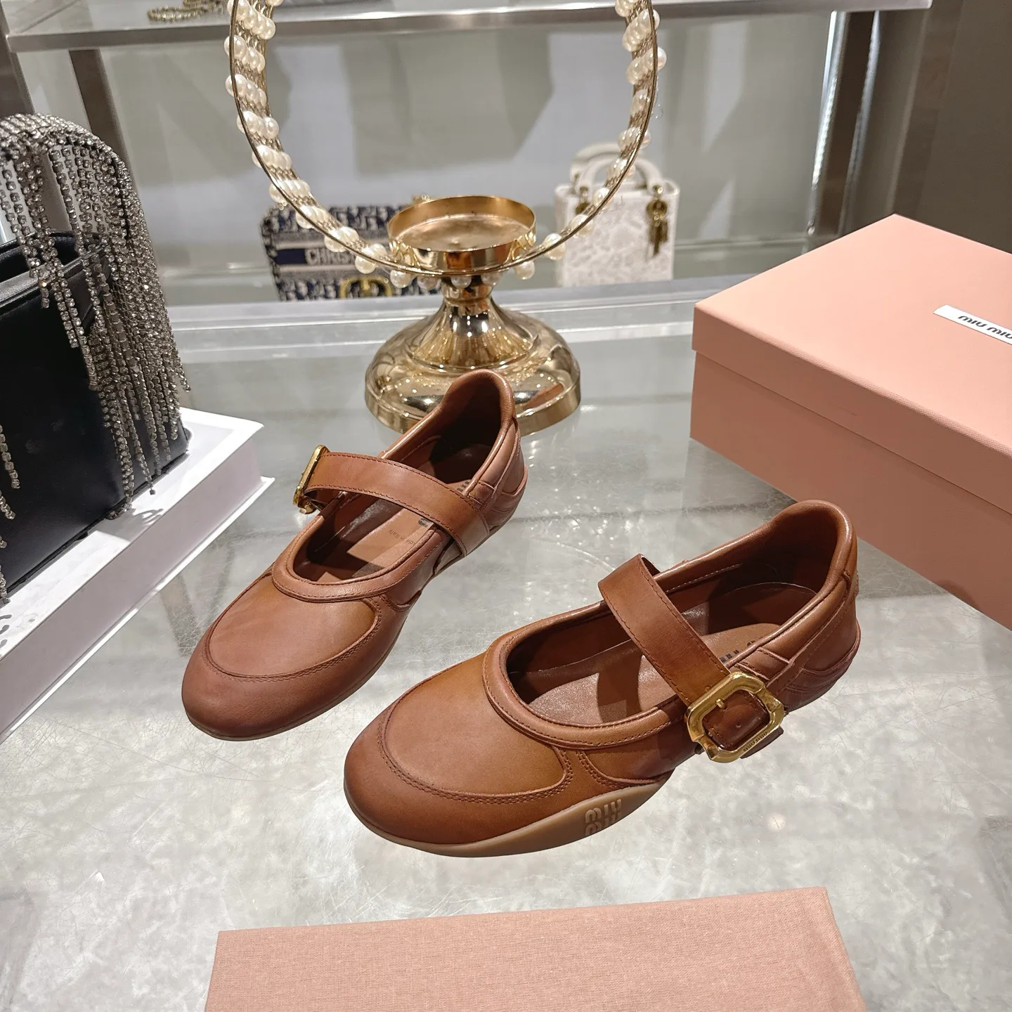 Лоферы И Мокасины Женские Miu Miu 11677178