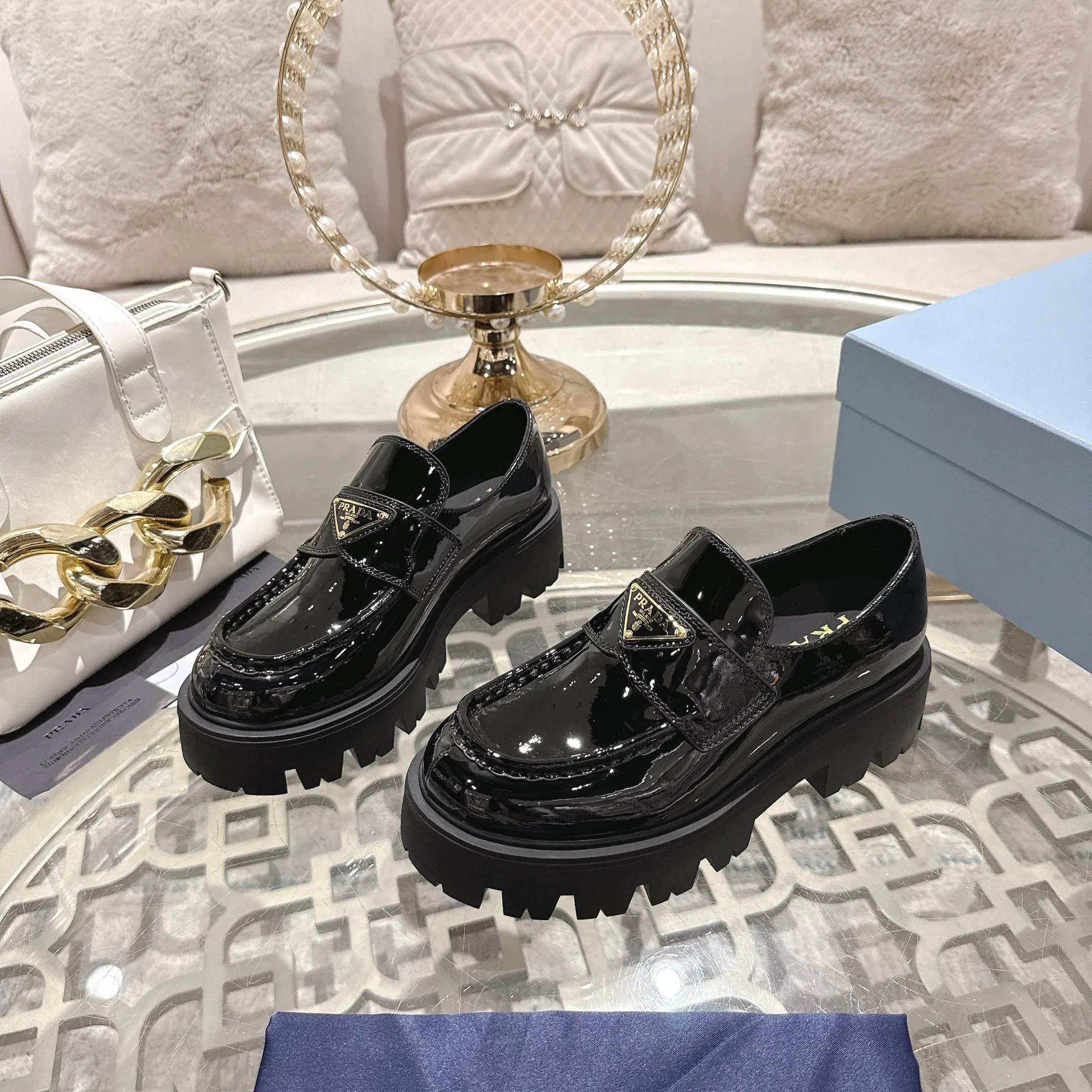 Лоферы И Мокасины Женские Prada 931629