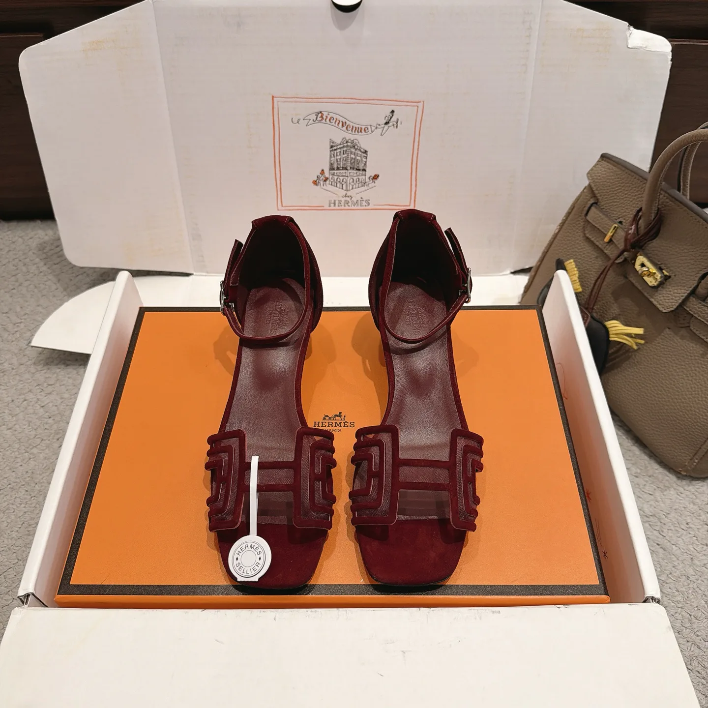 Босоножки Женские Hermes 17787153