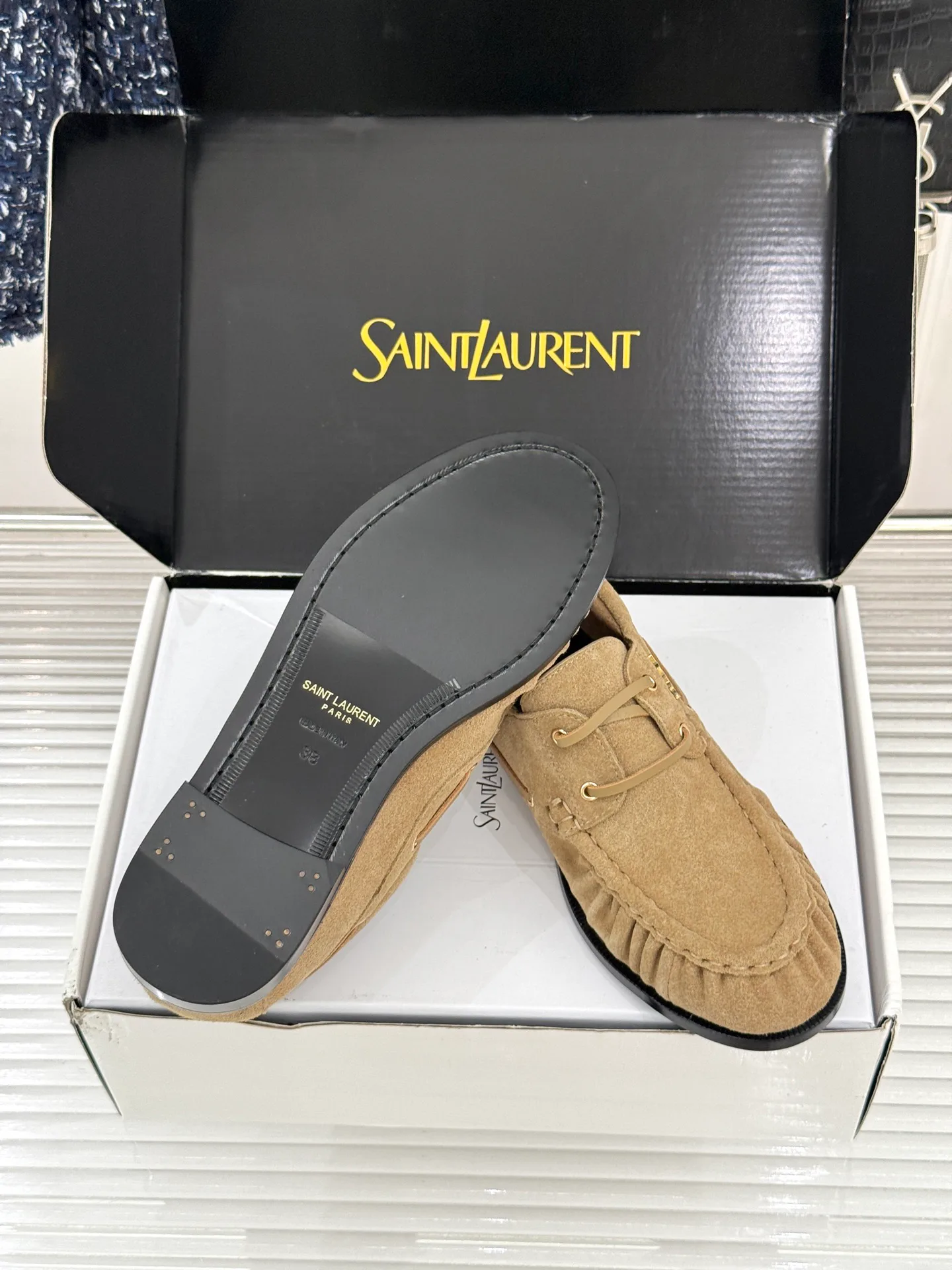 Лоферы И Мокасины Женские Saint Laurent 18142754