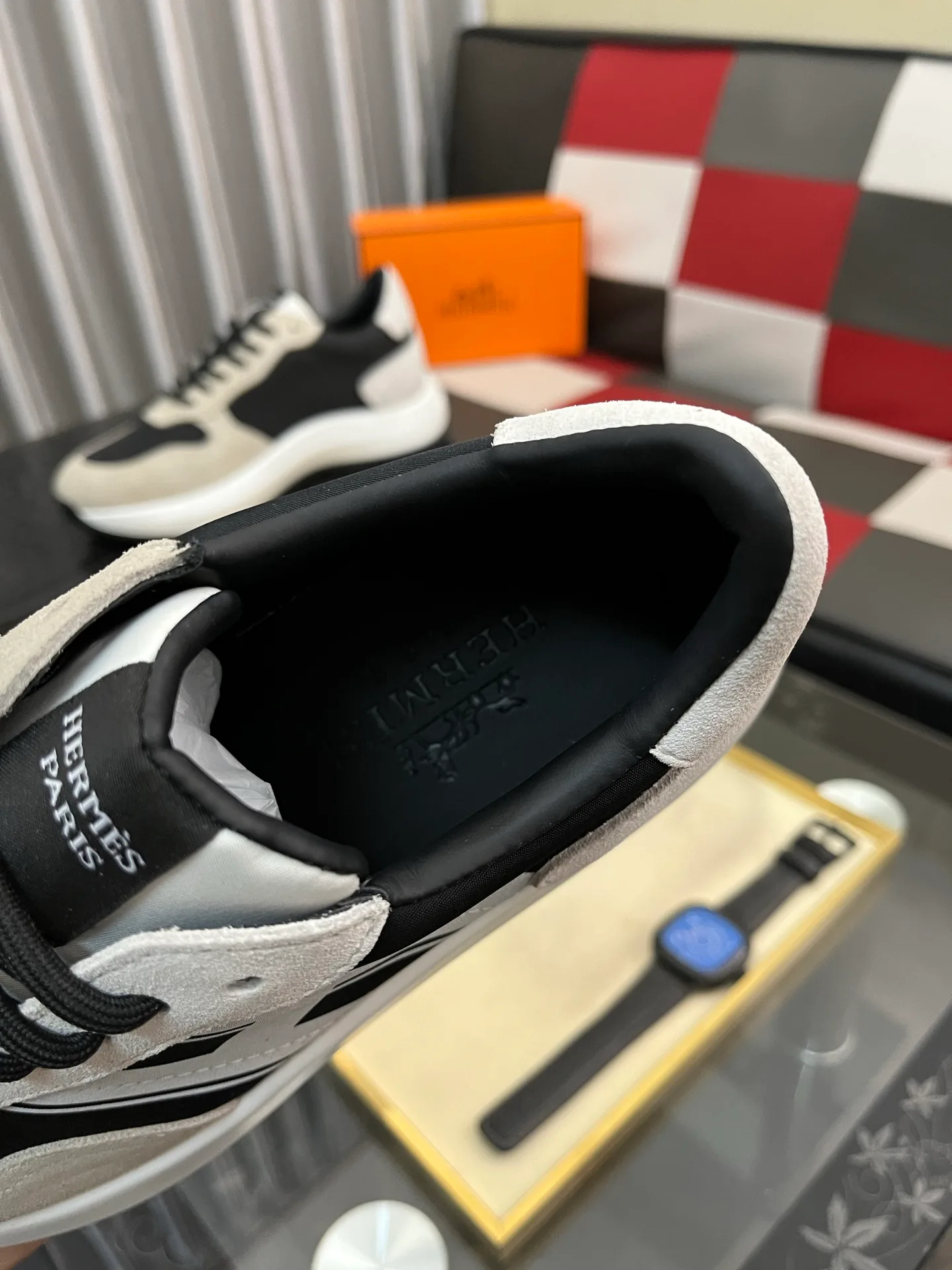 Кроссовки Мужские Hermes 267864