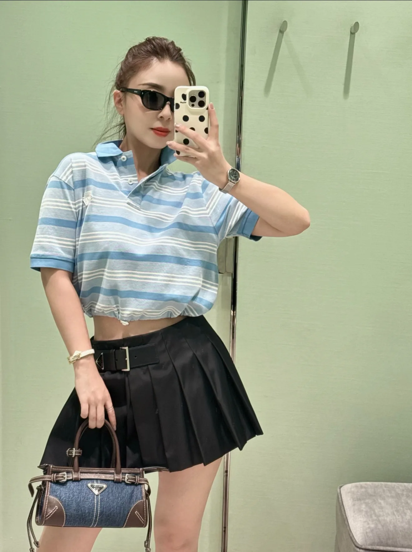 Рубашки Женские Prada 12767307
