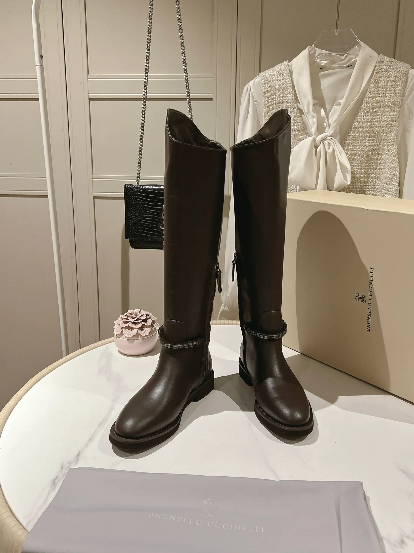 Сапоги Женские Brunello Cucinelli 18269639