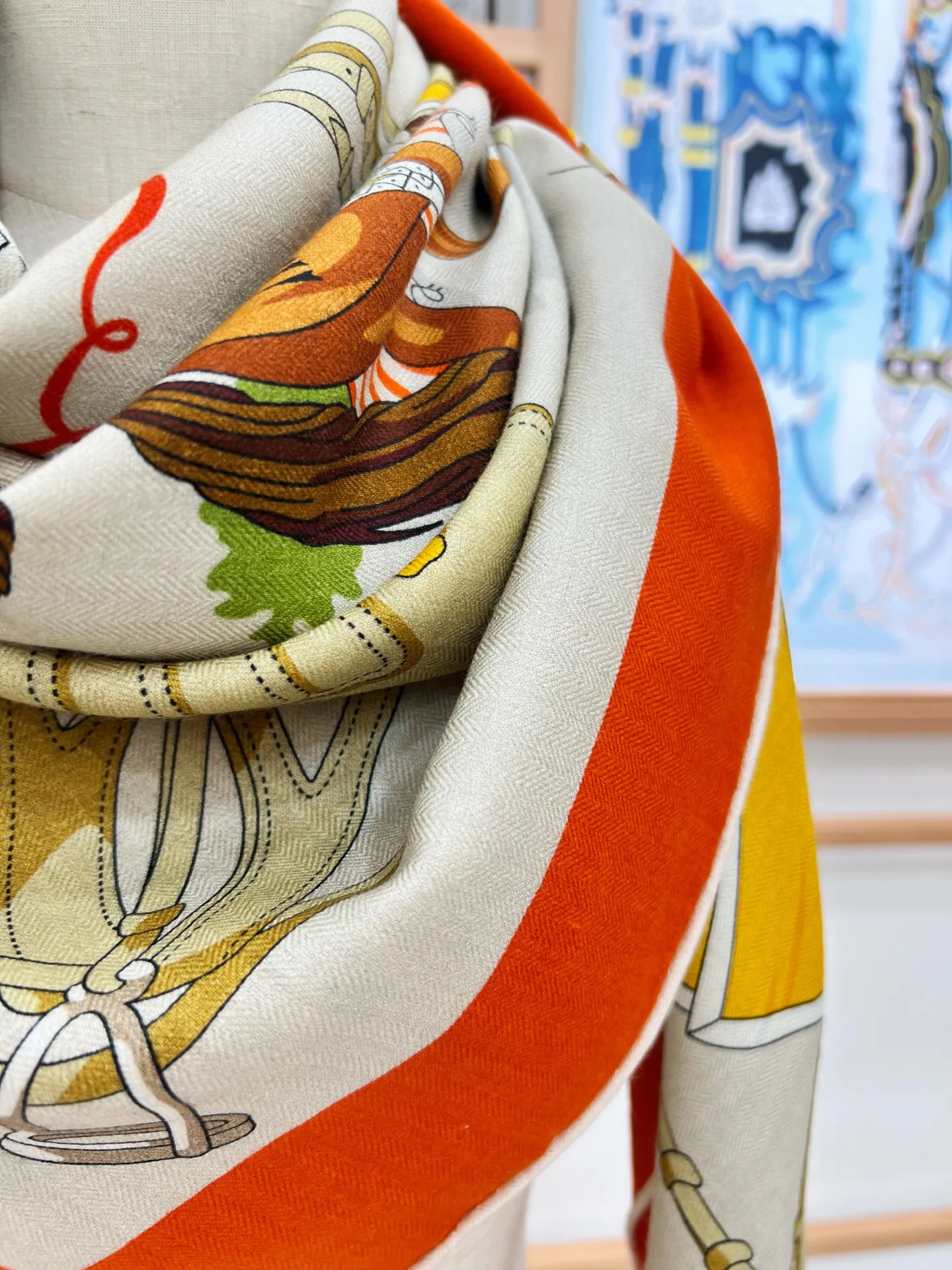 Шарфы Hermes 15145935