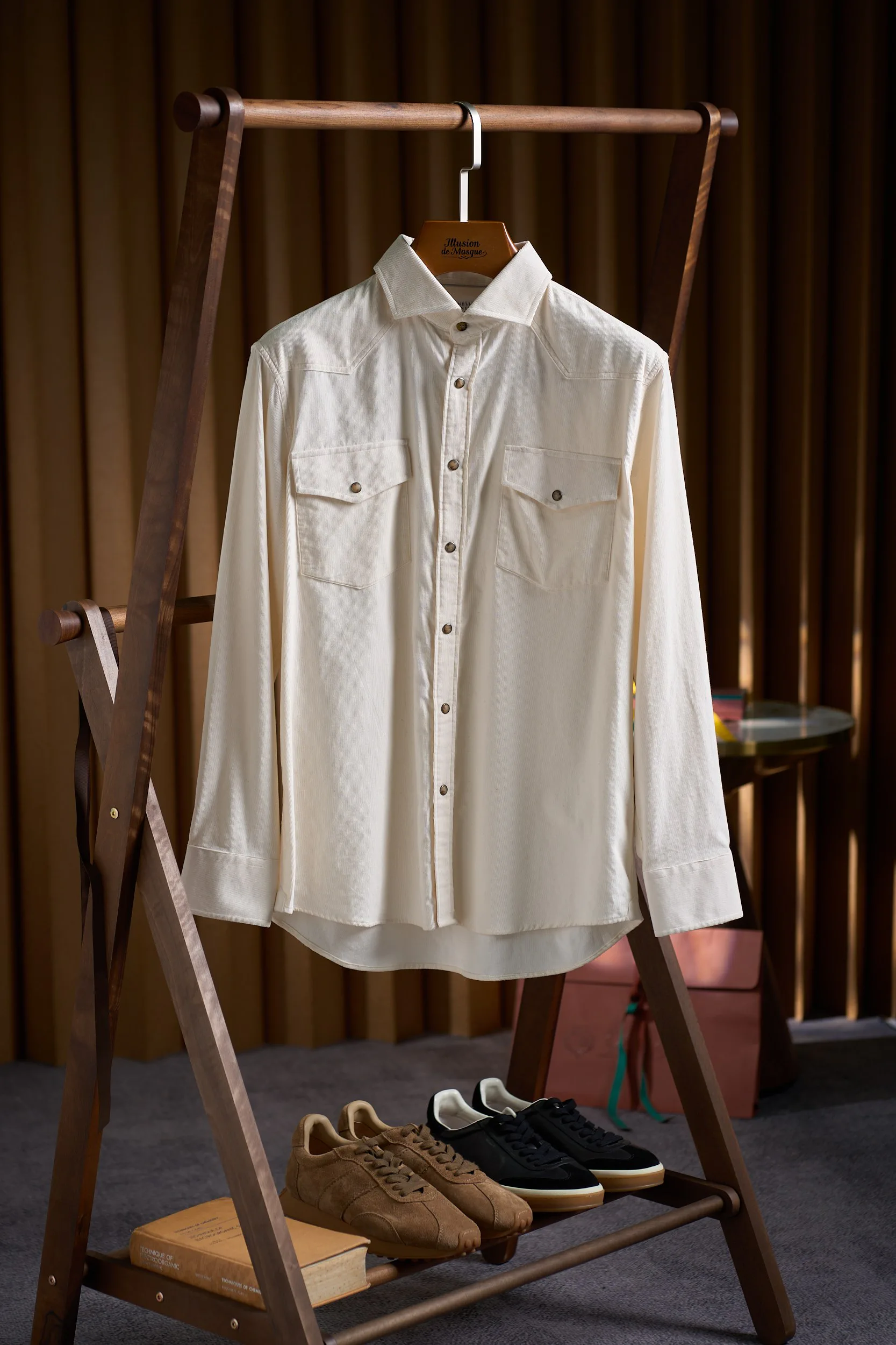 Рубашки Мужские Brunello Cucinelli 17999319