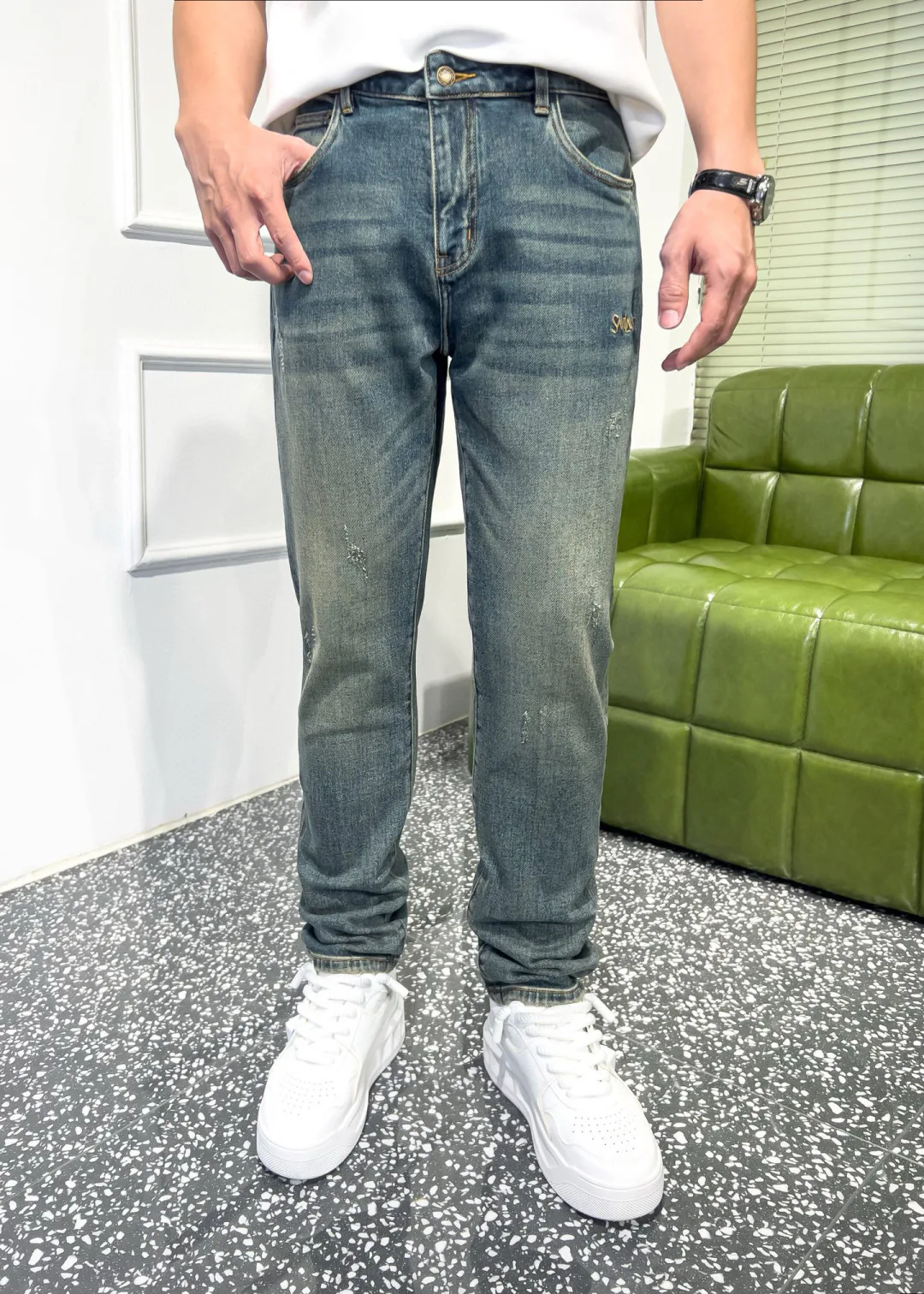 Джинсы Мужские Saint Laurent 119276