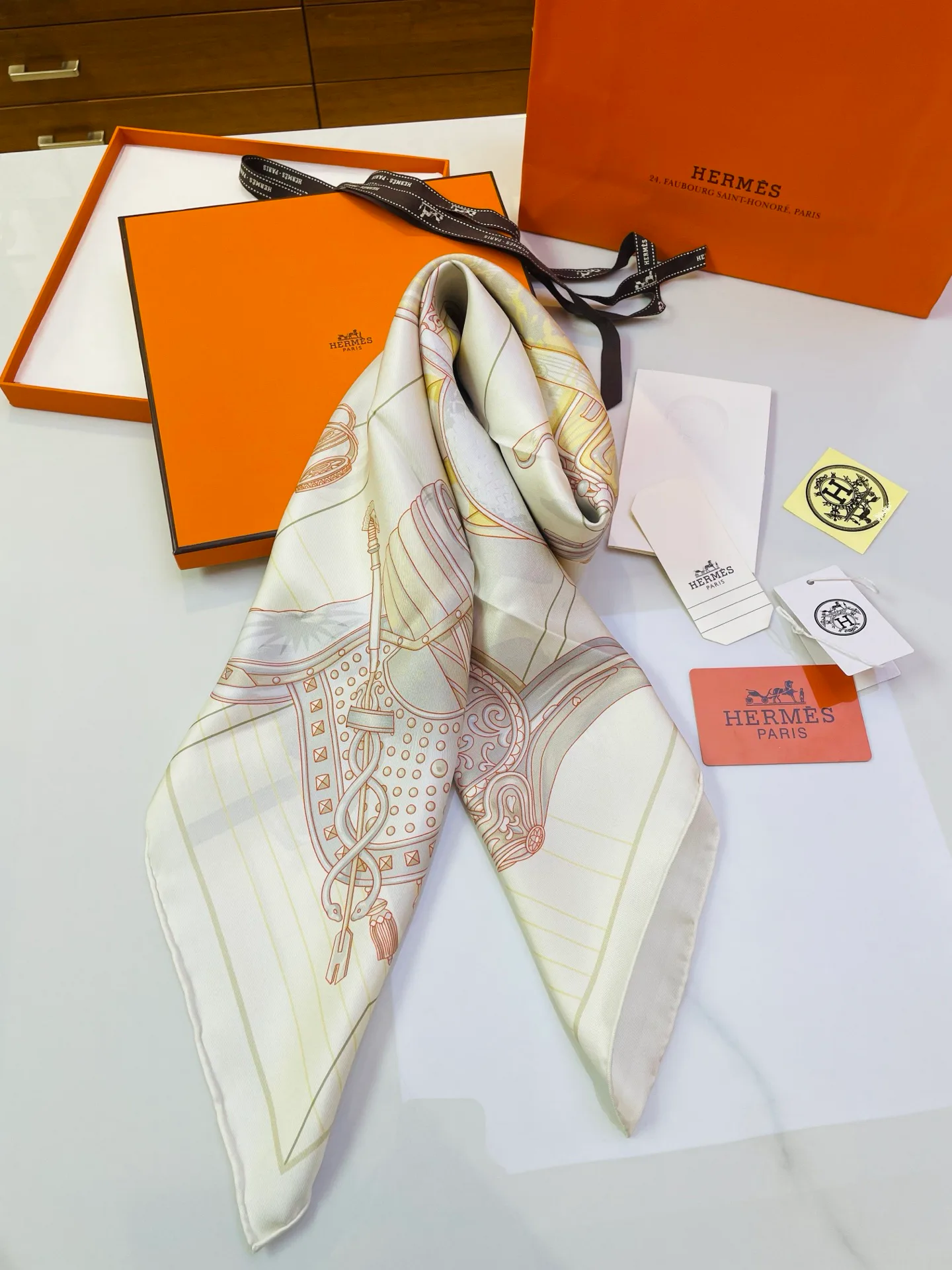 Шарфы Hermes 2643444