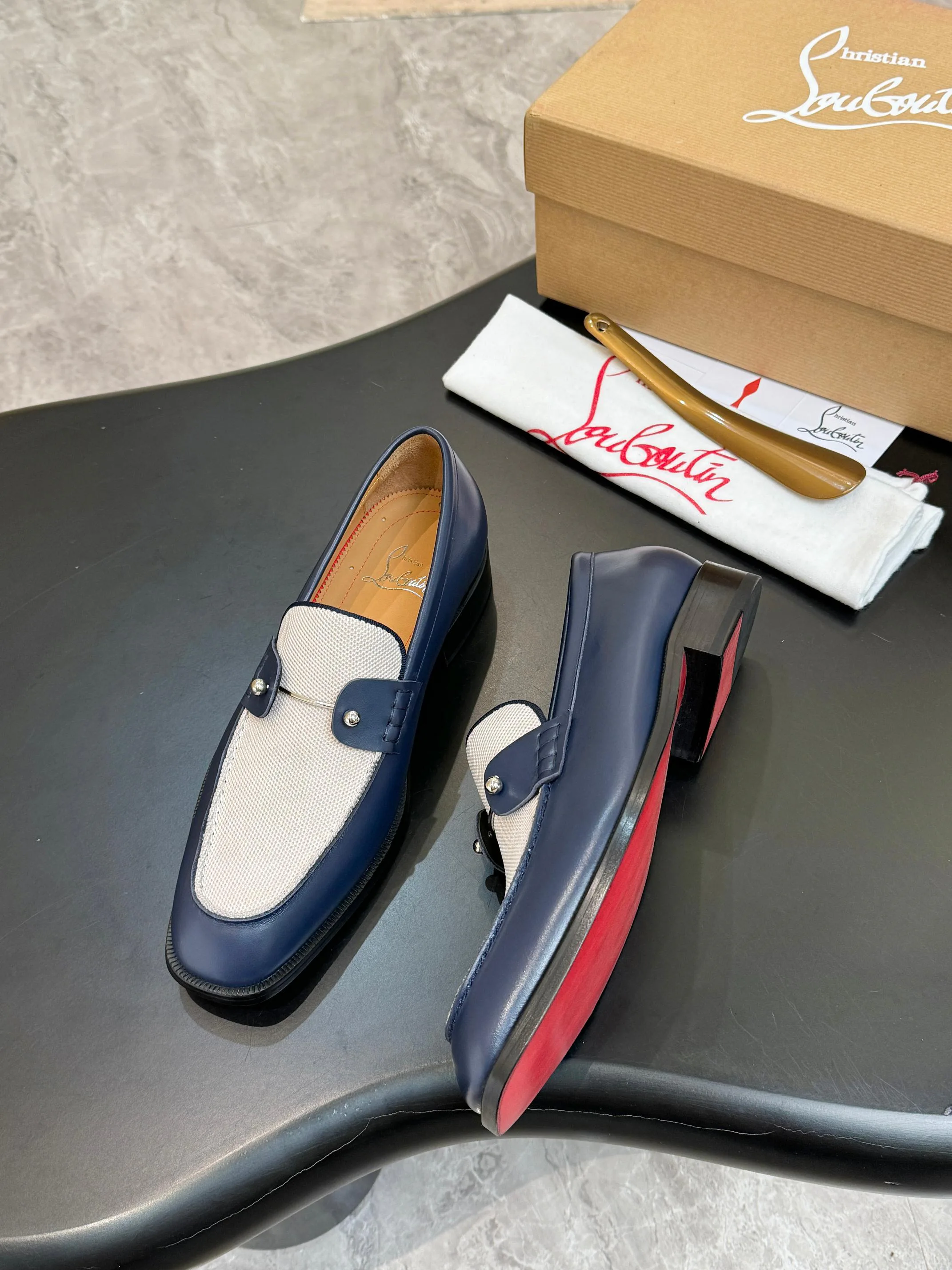 Лоферы И Туфли Мужские Christian Louboutin 18117275