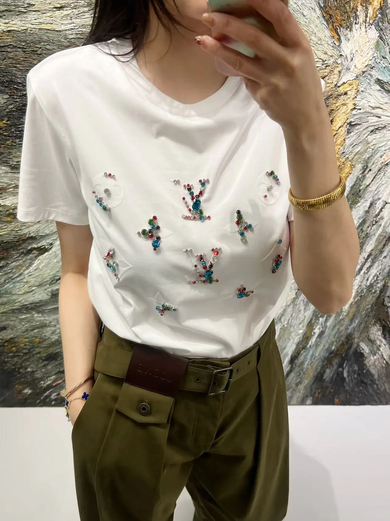 Футболки Женские Louis Vuitton 11615071