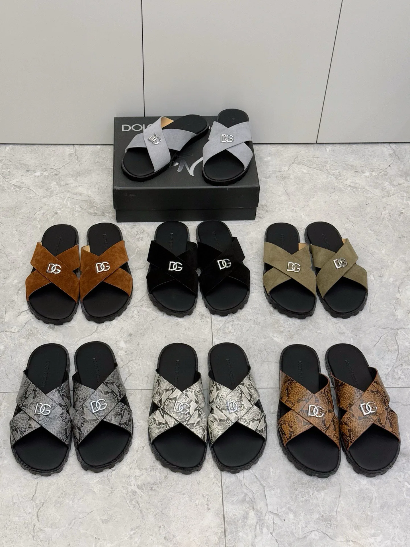 Шлепанцы Мужские Dolce & Gabbana 11483775