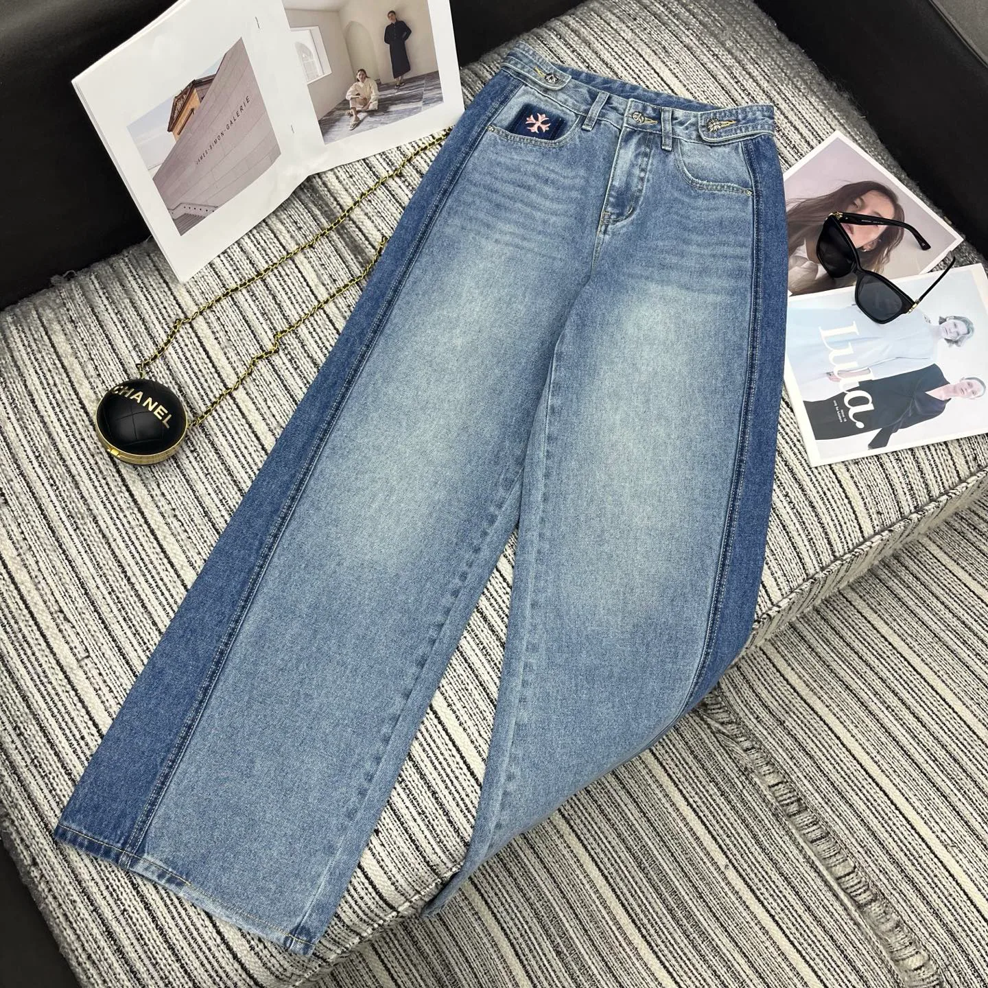 Джинсы Женские Chrome Hearts 1760535