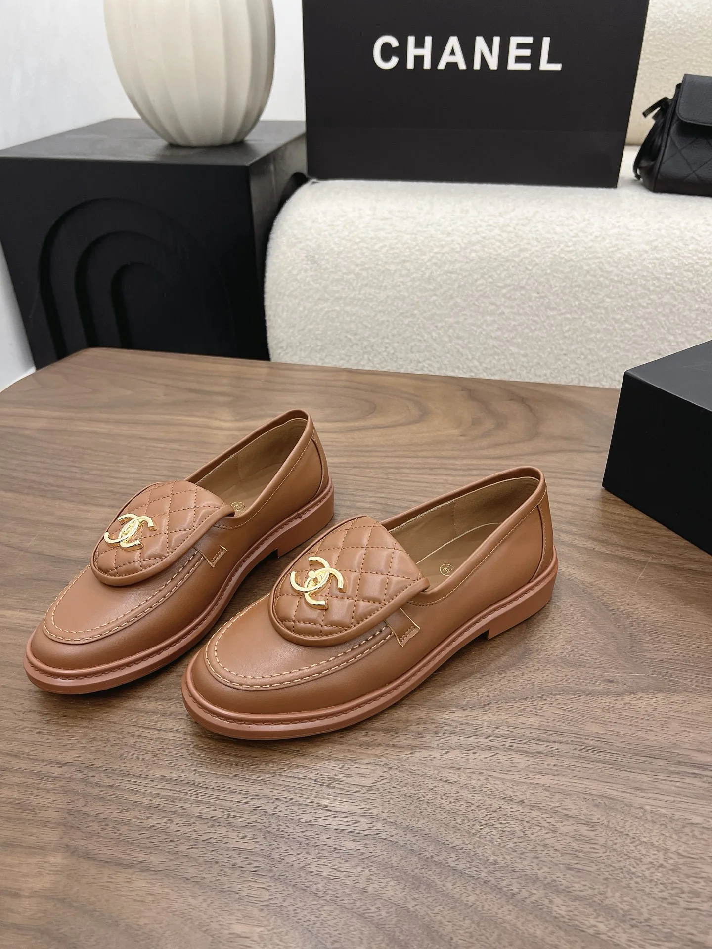 Лоферы И Мокасины Женские Chanel 17303664