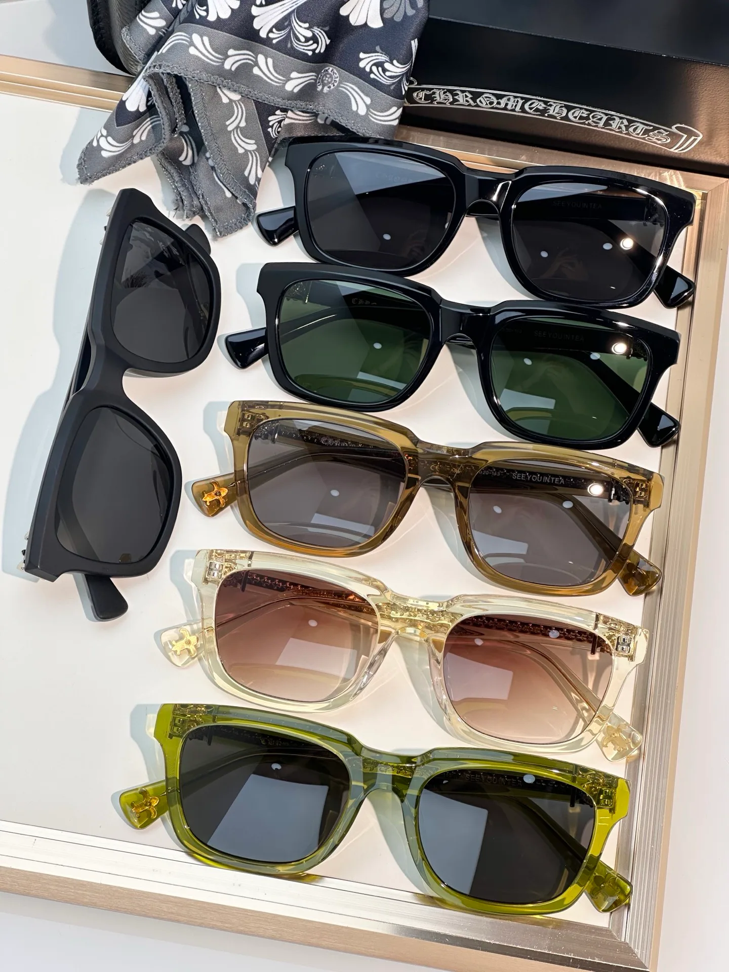 Очки Chrome Hearts 13417064