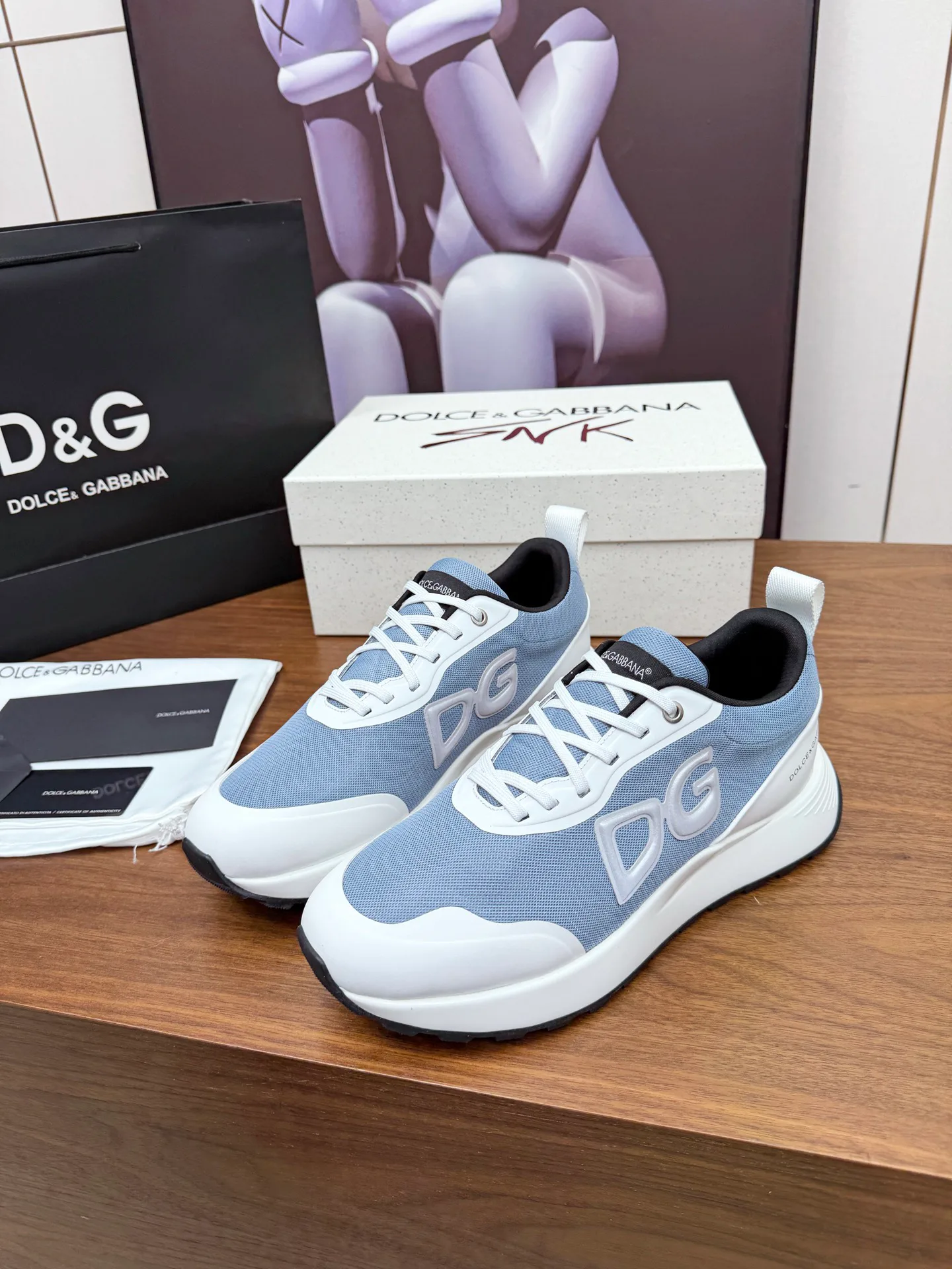 Кроссовки Мужские Dolce & Gabbana 658876