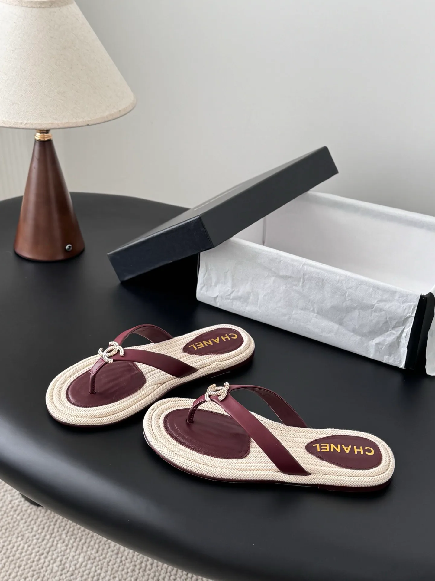 Шлепанцы Женские Chanel 1446591