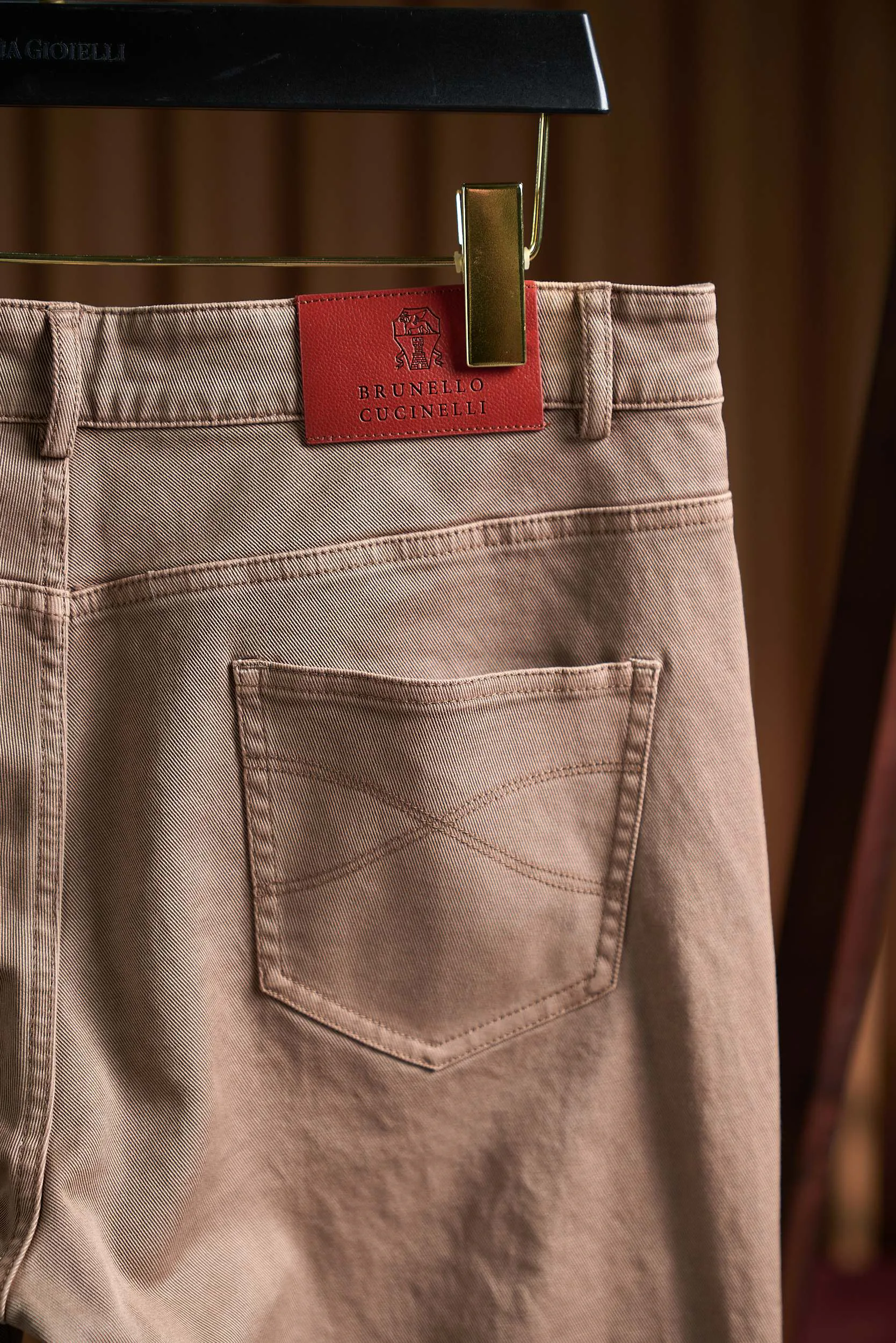Джинсы Мужские Brunello Cucinelli 5406271