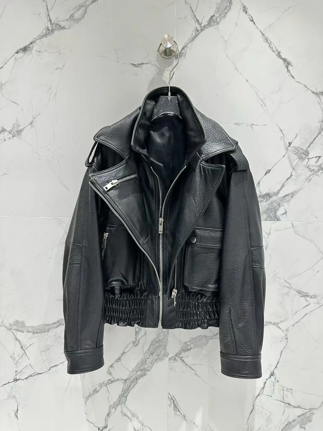 Кожаные Куртки И Дублёнки Женские Alaia 11700626