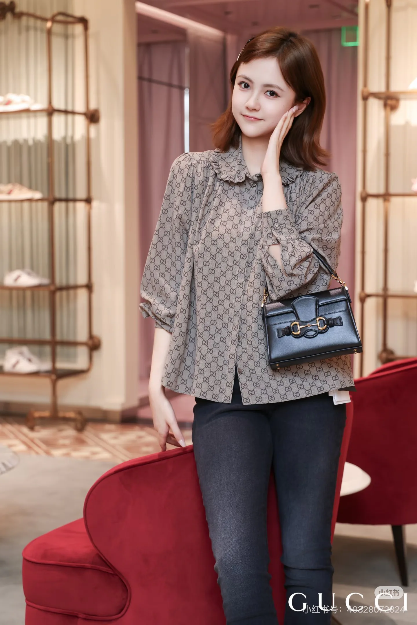 Рубашки Женские Gucci 18108441
