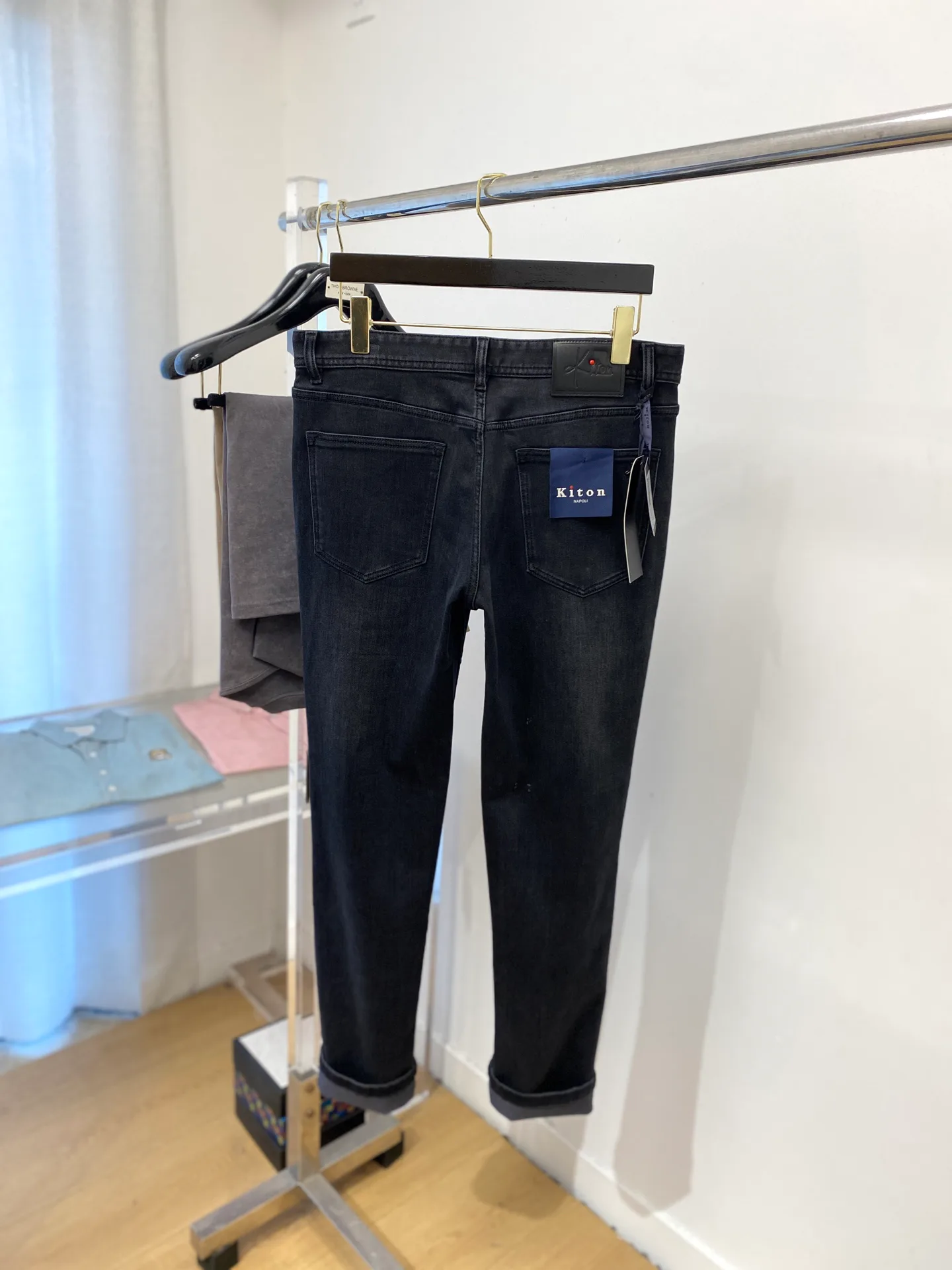 Джинсы Мужские Kiton 437728