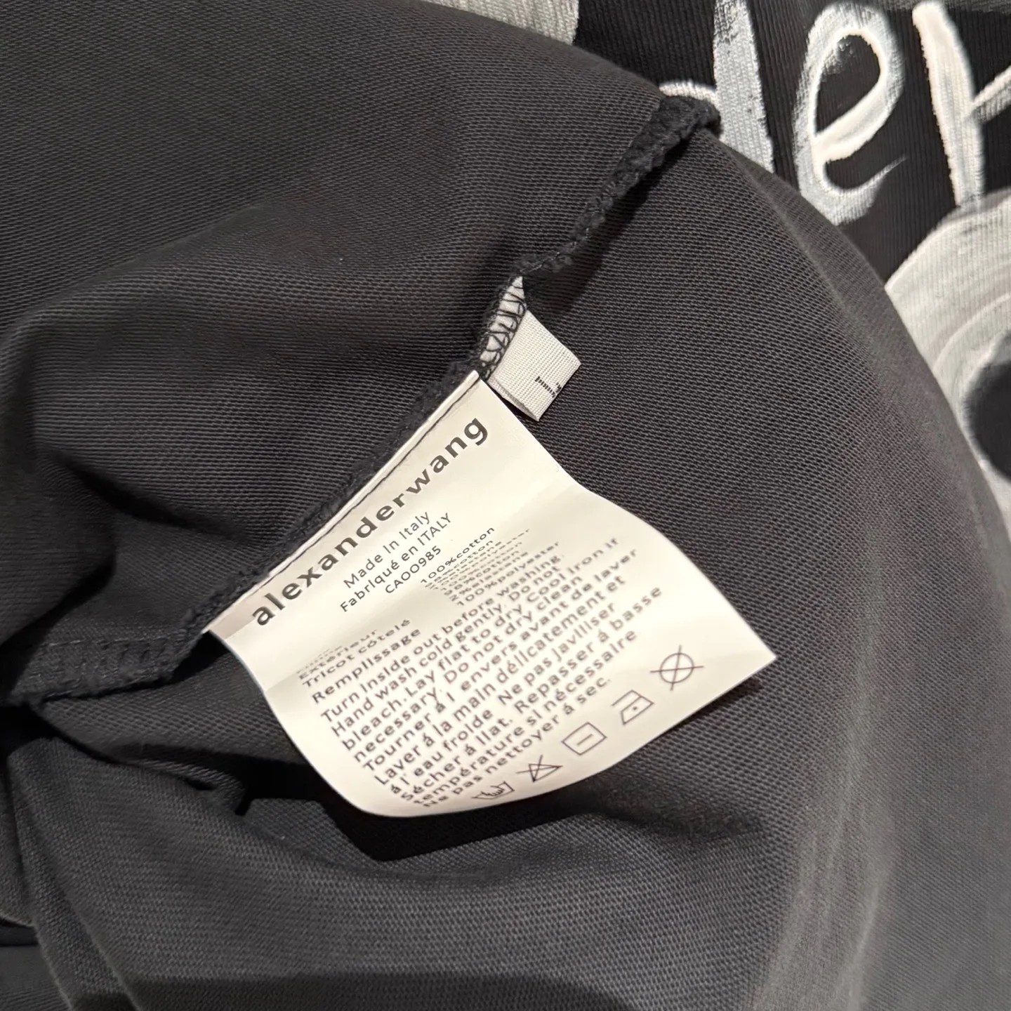 Свитшоты И Худи Мужские Alexander Wang 786702