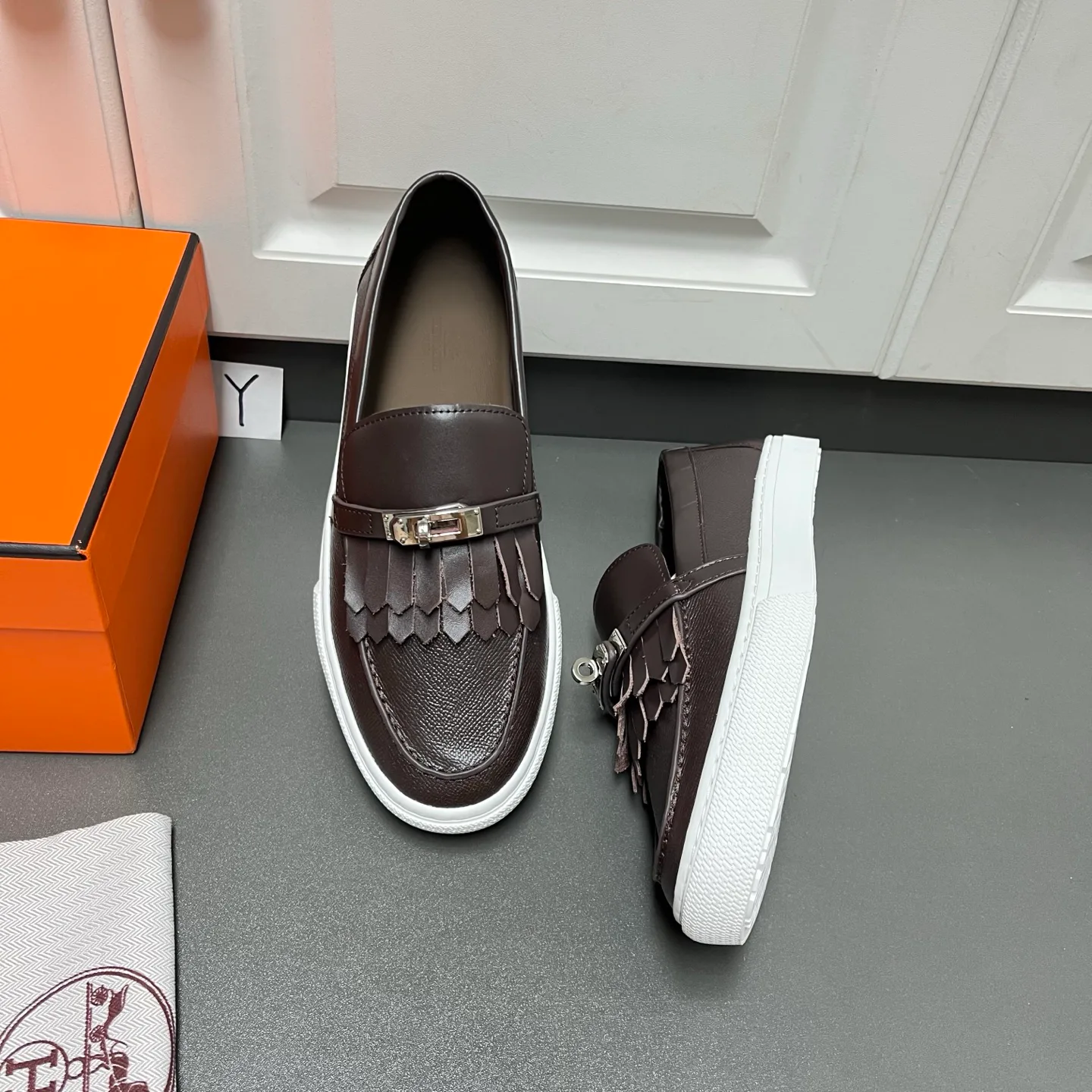 Лоферы И Туфли Мужские Hermes 19417670