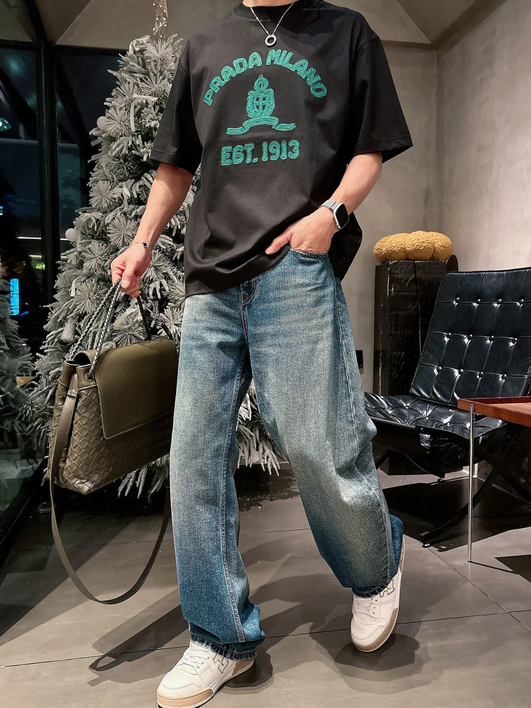 Футболки Мужские Prada 9465278