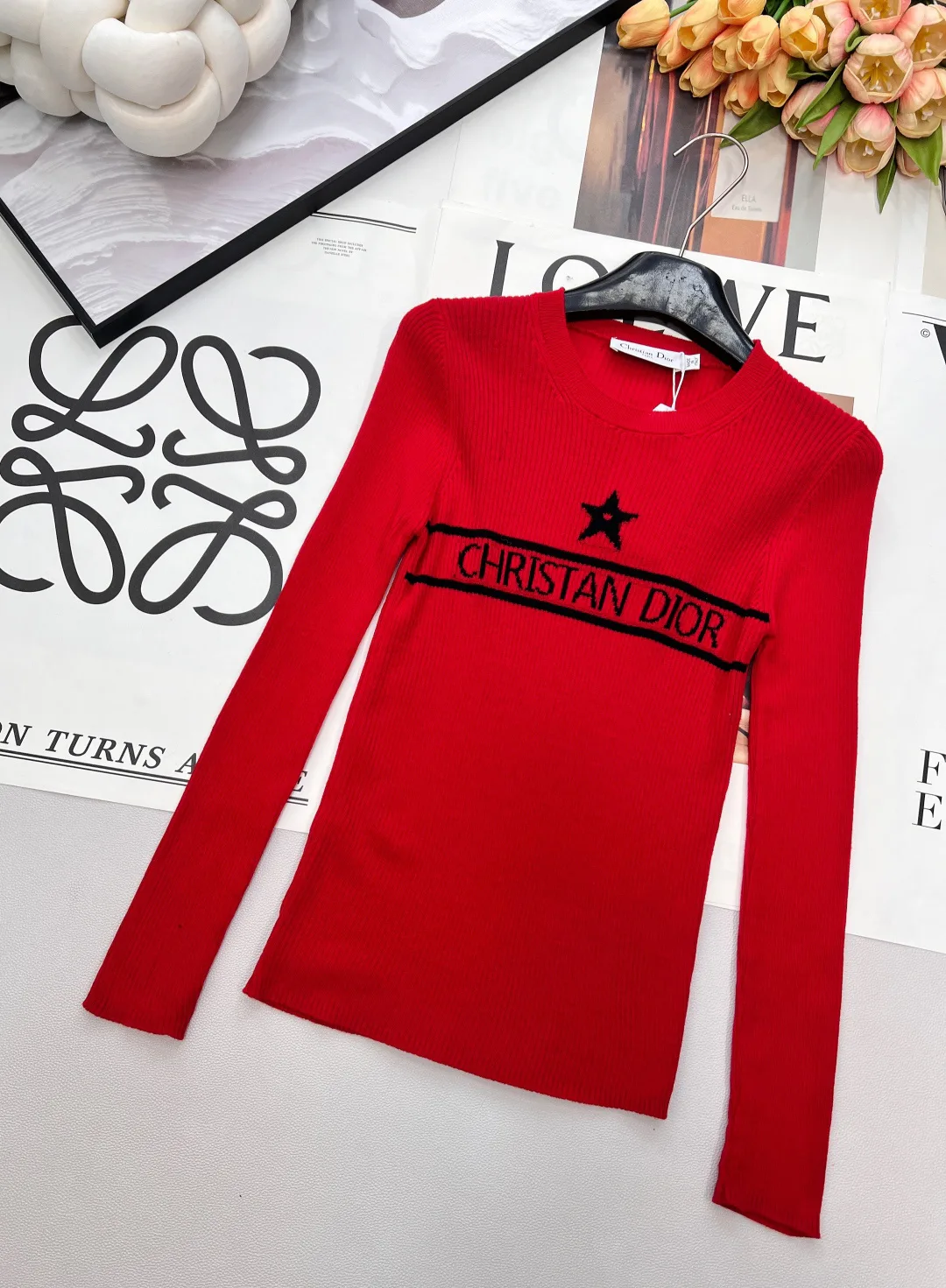 Лонгсливы Женские Christian Dior 6538137