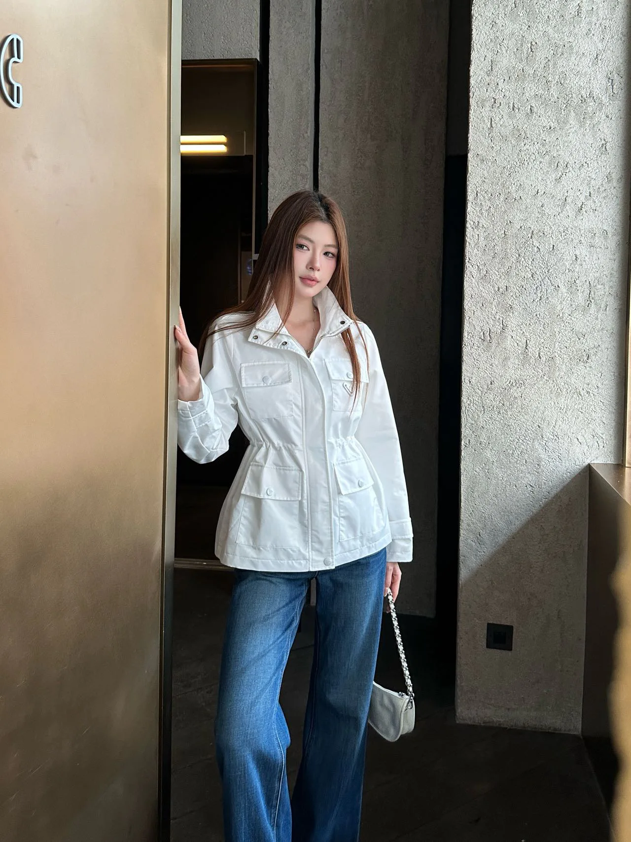 Куртки И Пуховики Женские Prada 17988136