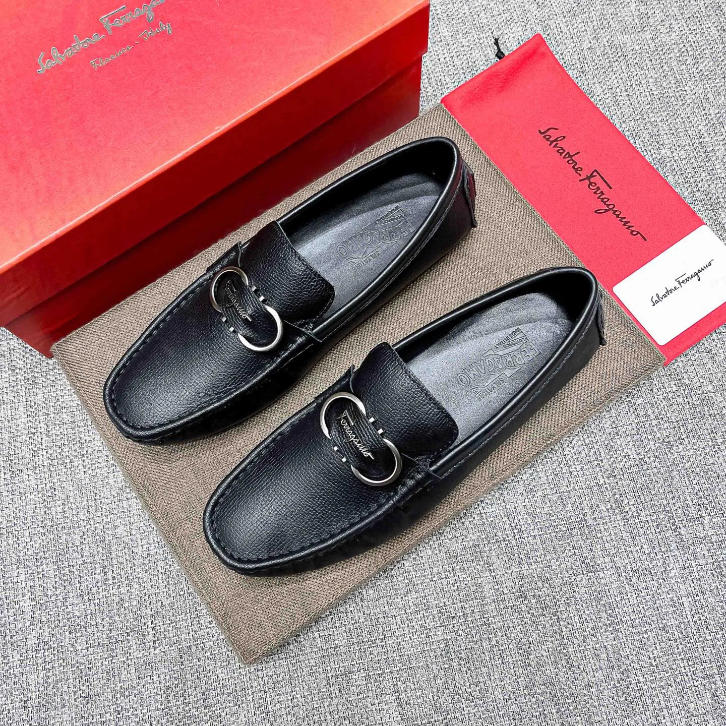 Мокасины Мужские Salvatore Ferragamo 5800704