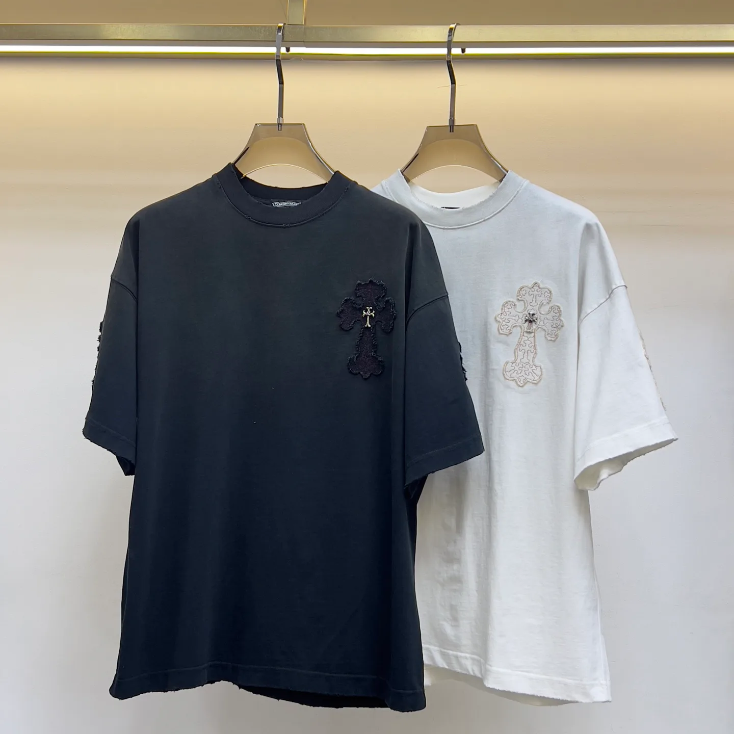 Футболки Женские Chrome Hearts 1798076