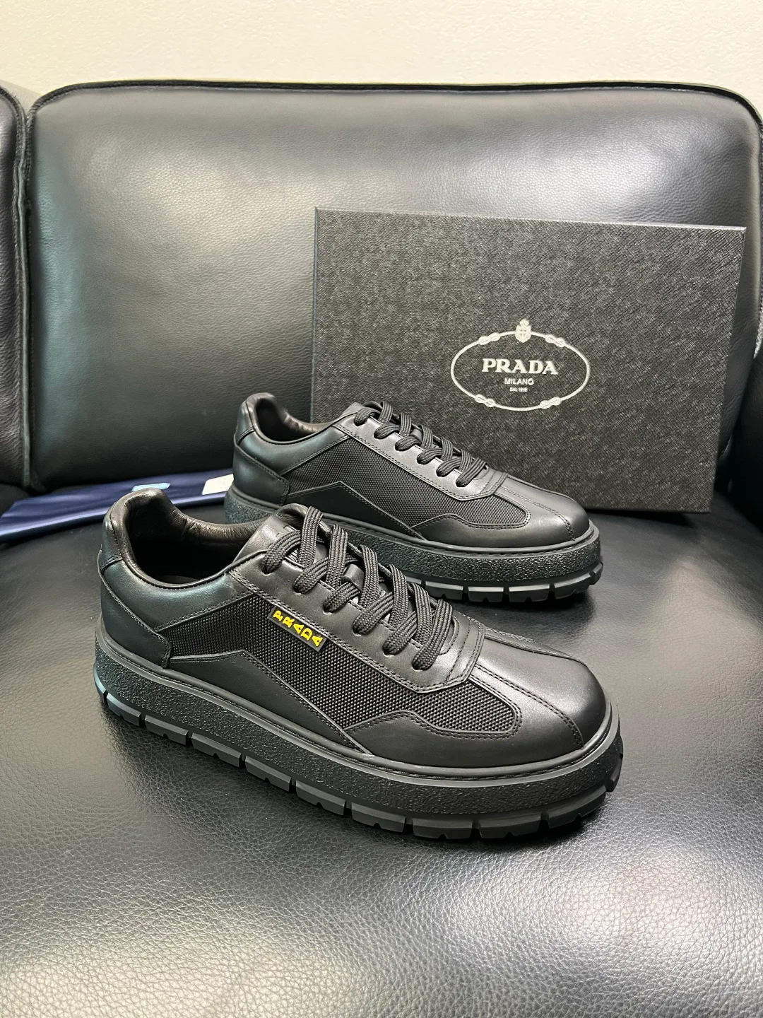 Кеды Мужские Prada 369001